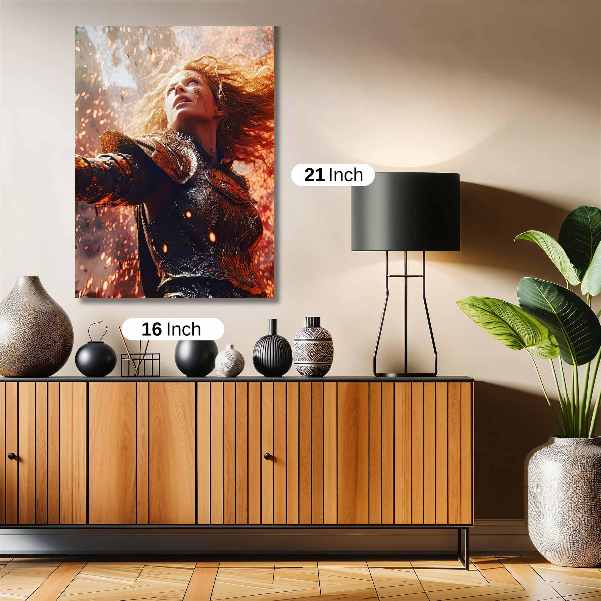 Warrior Blaze Safe Wall Magnetic / M