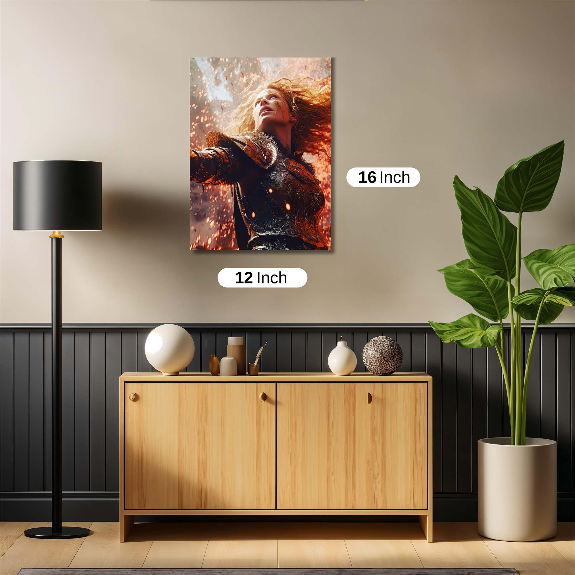 Warrior Blaze Safe Wall Magnetic / M