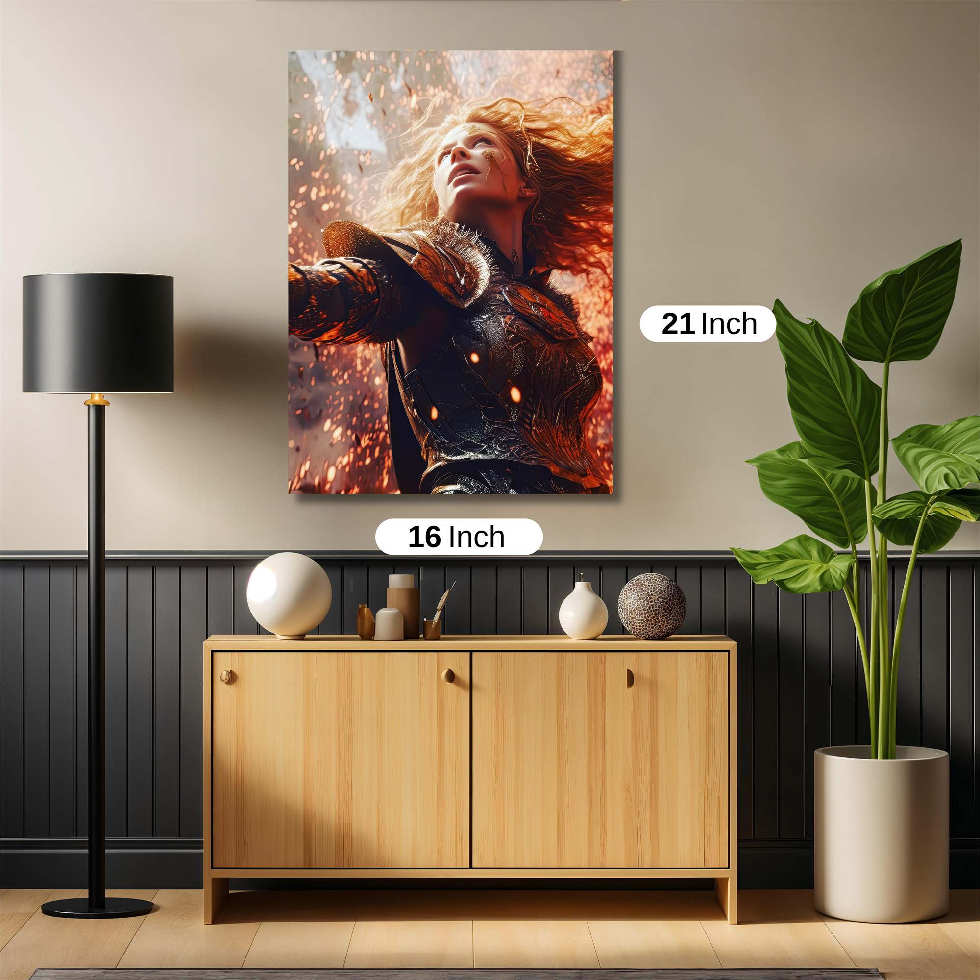 Warrior Blaze Safe Wall Magnetic / M