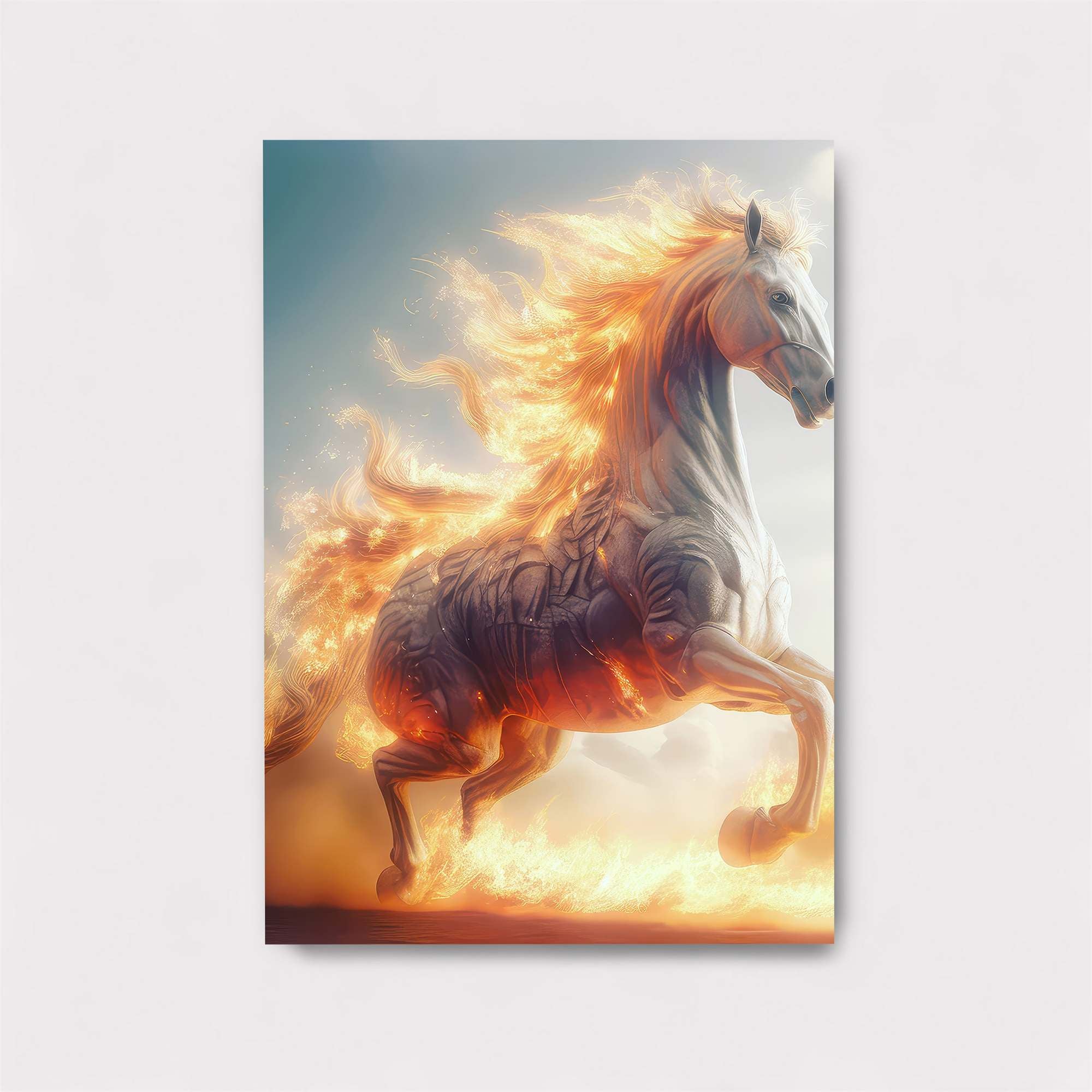 Flame Gallop Safe Wall Magnetic / M