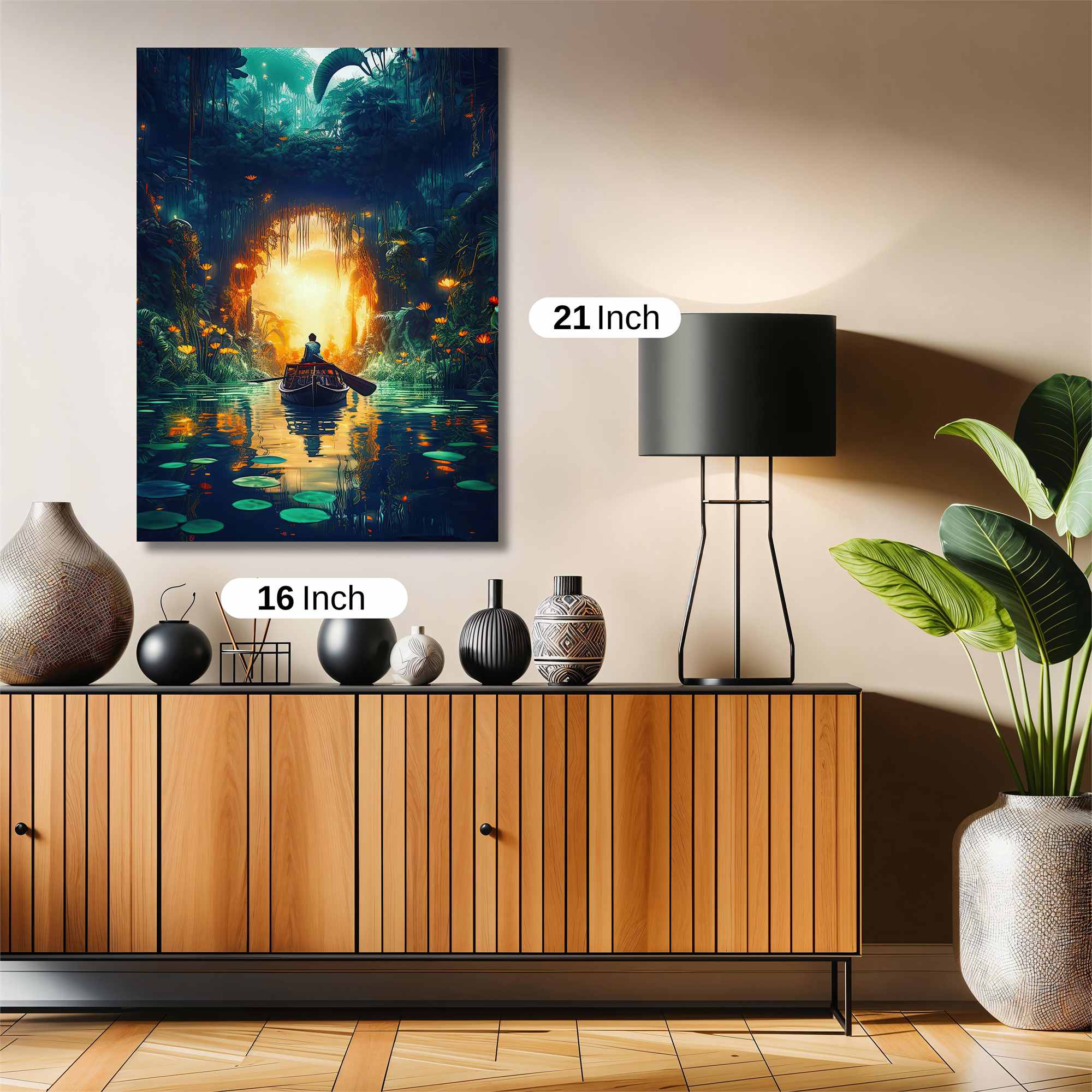 Jungle Serenity Safe Wall Magnetic / M