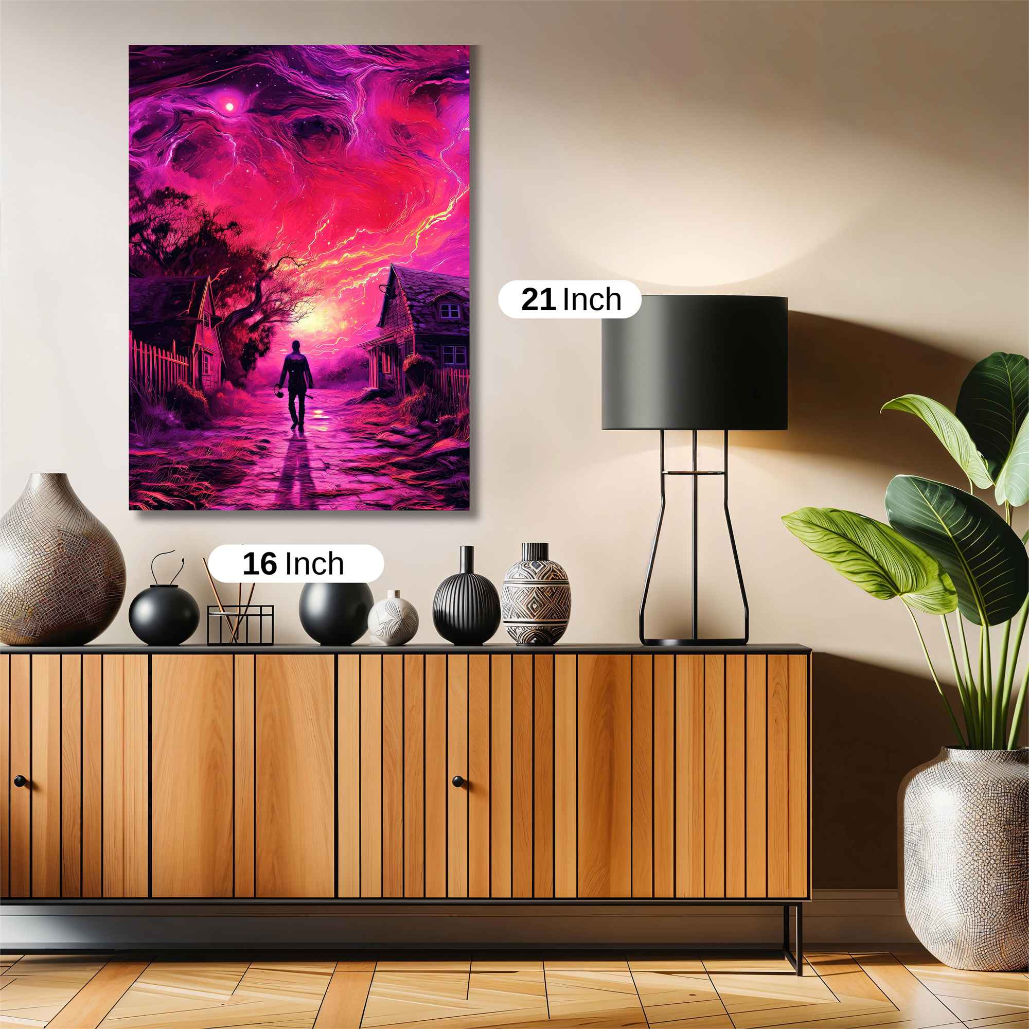 Apocalyptic Dawn Safe Wall Magnetic / M