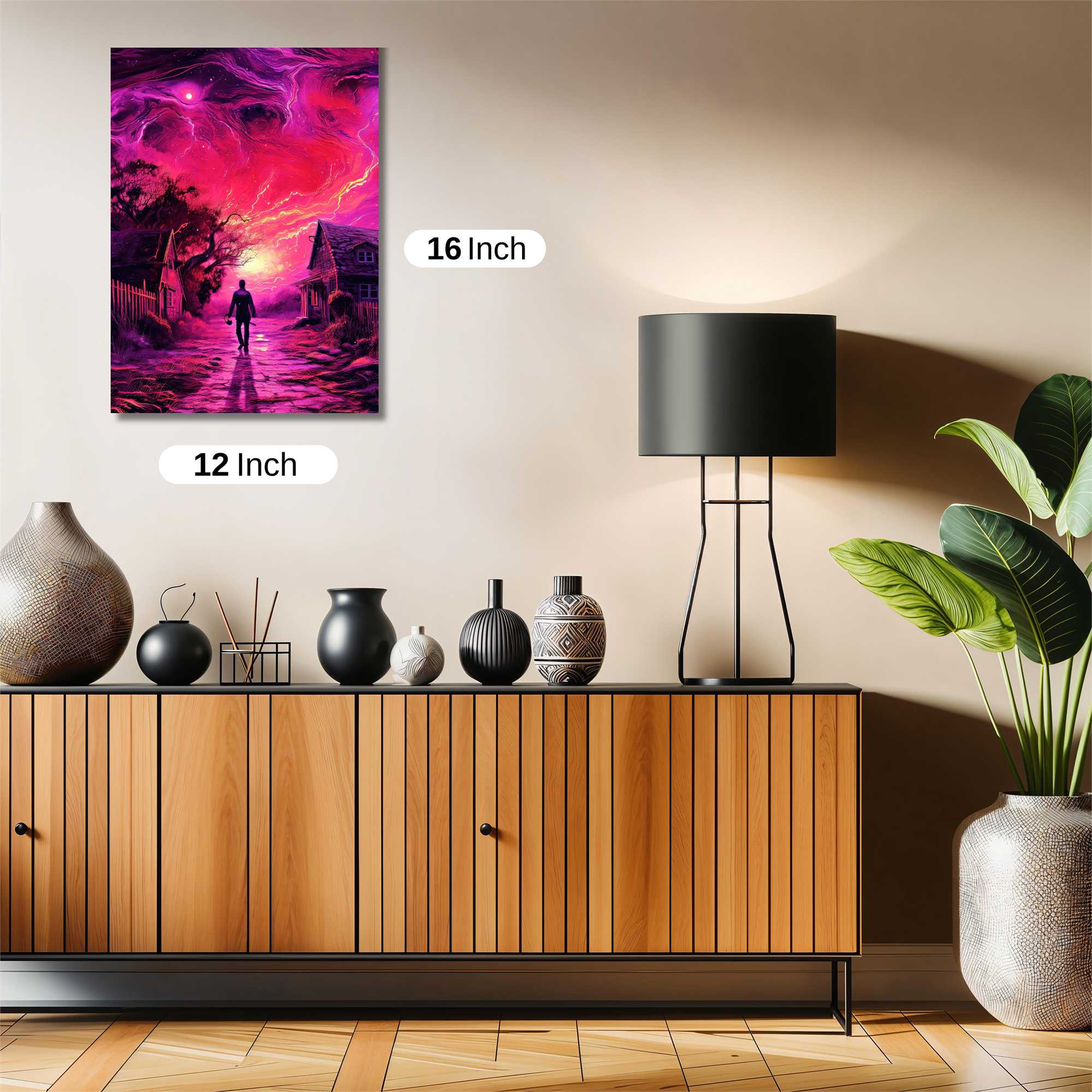 Apocalyptic Dawn Safe Wall Magnetic / M