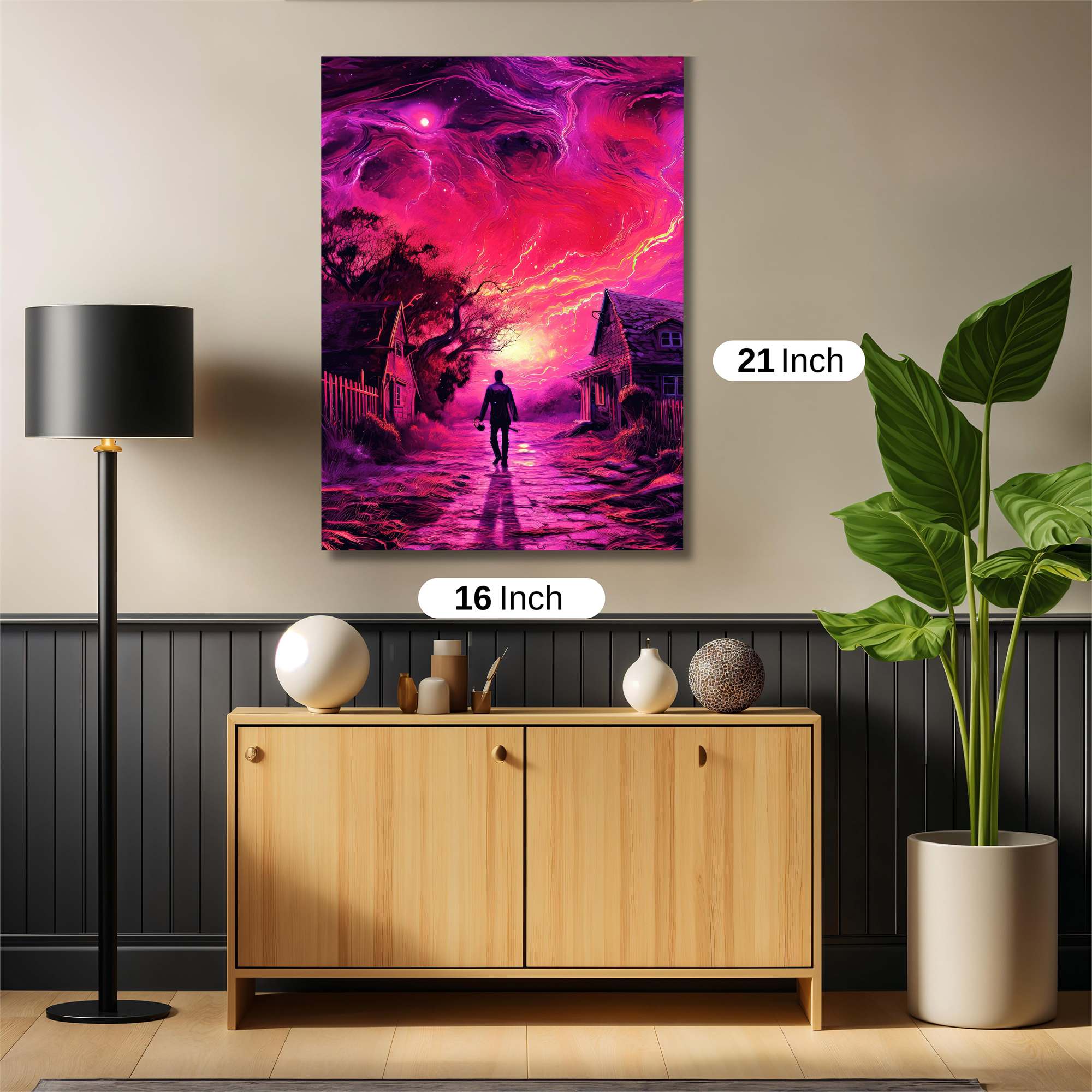 Apocalyptic Dawn Safe Wall Magnetic / M