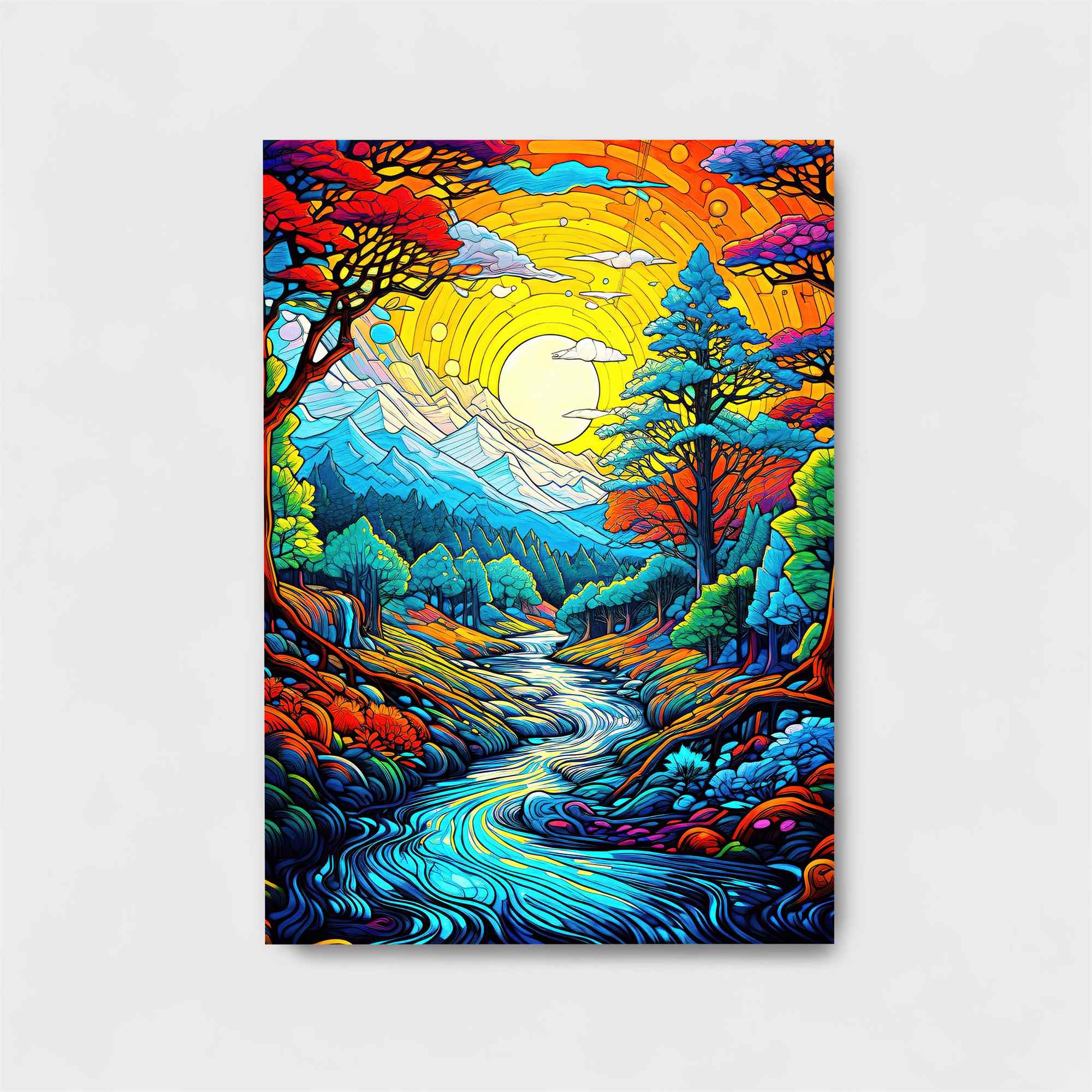 Sunset Serenity Safe Wall Magnetic / M