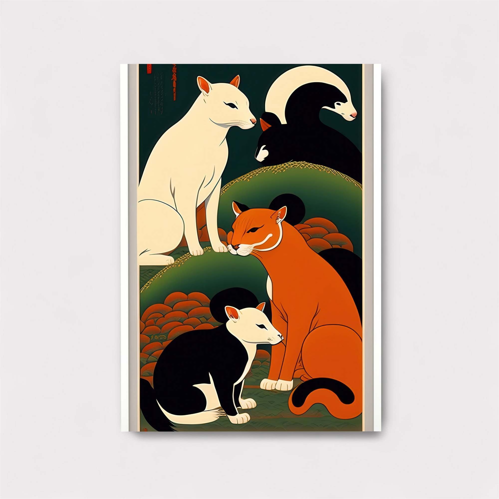 Feline Harmony Safe Wall Magnetic / M