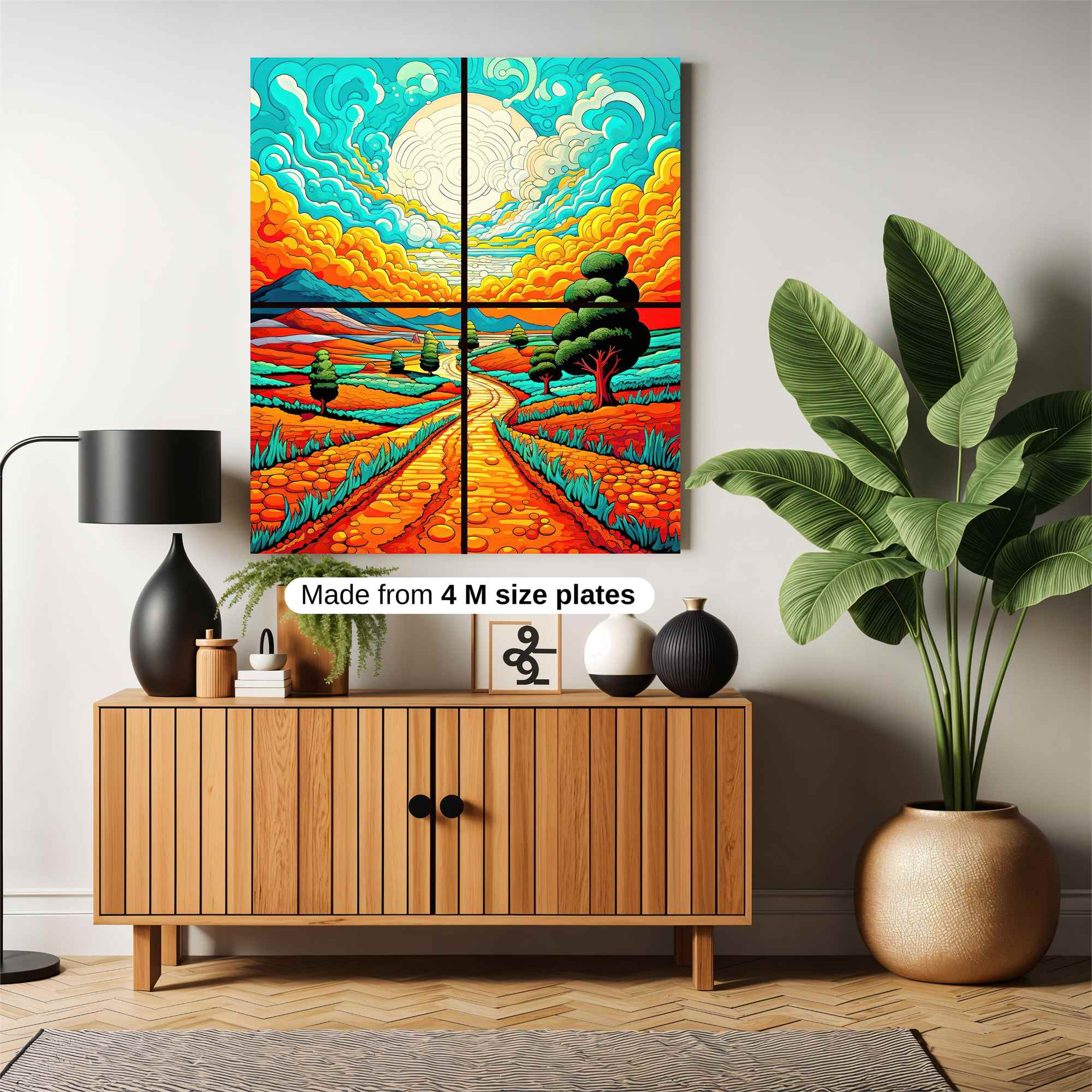 Sunrise Serenity Safe Wall Magnetic / M