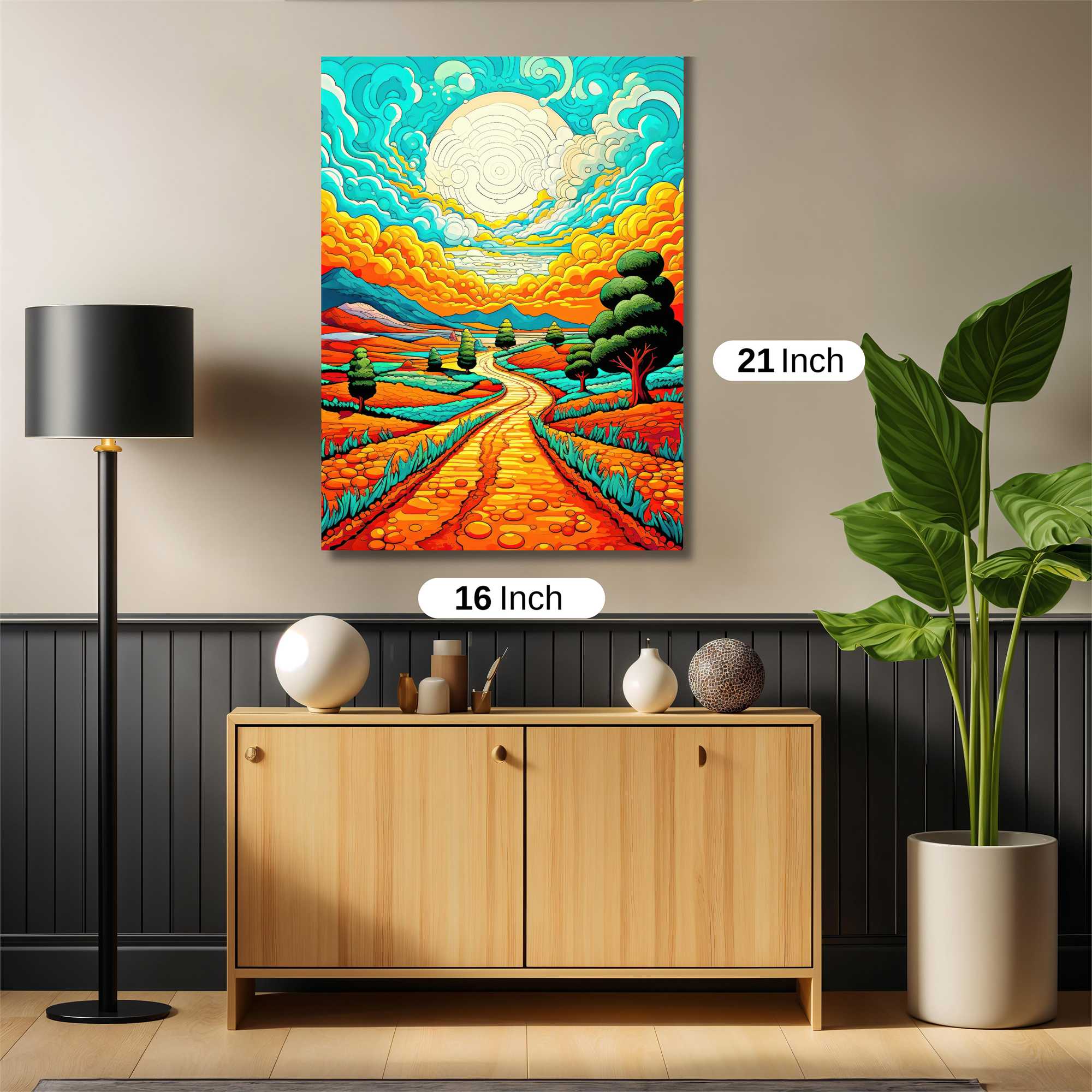 Sunrise Serenity Safe Wall Magnetic / M