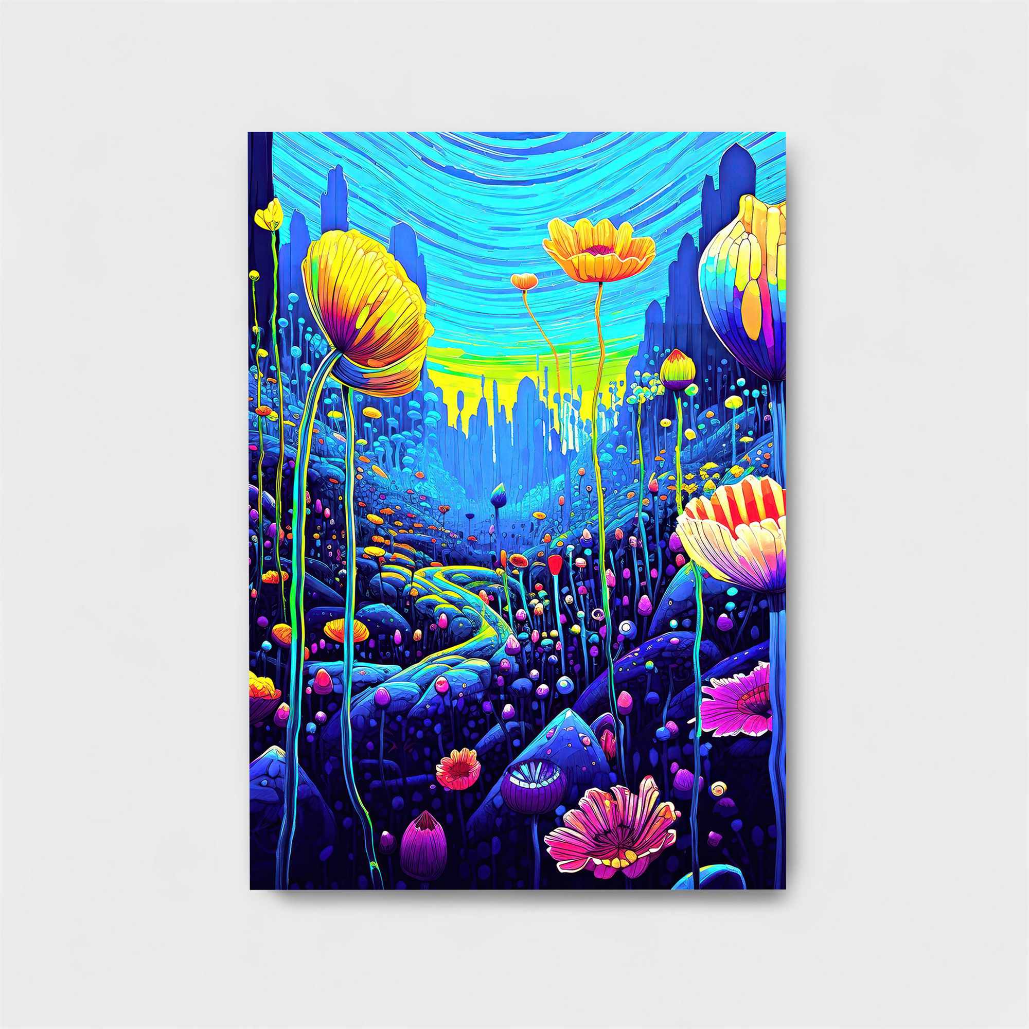 Floral Dreamscape Safe Wall Magnetic / M