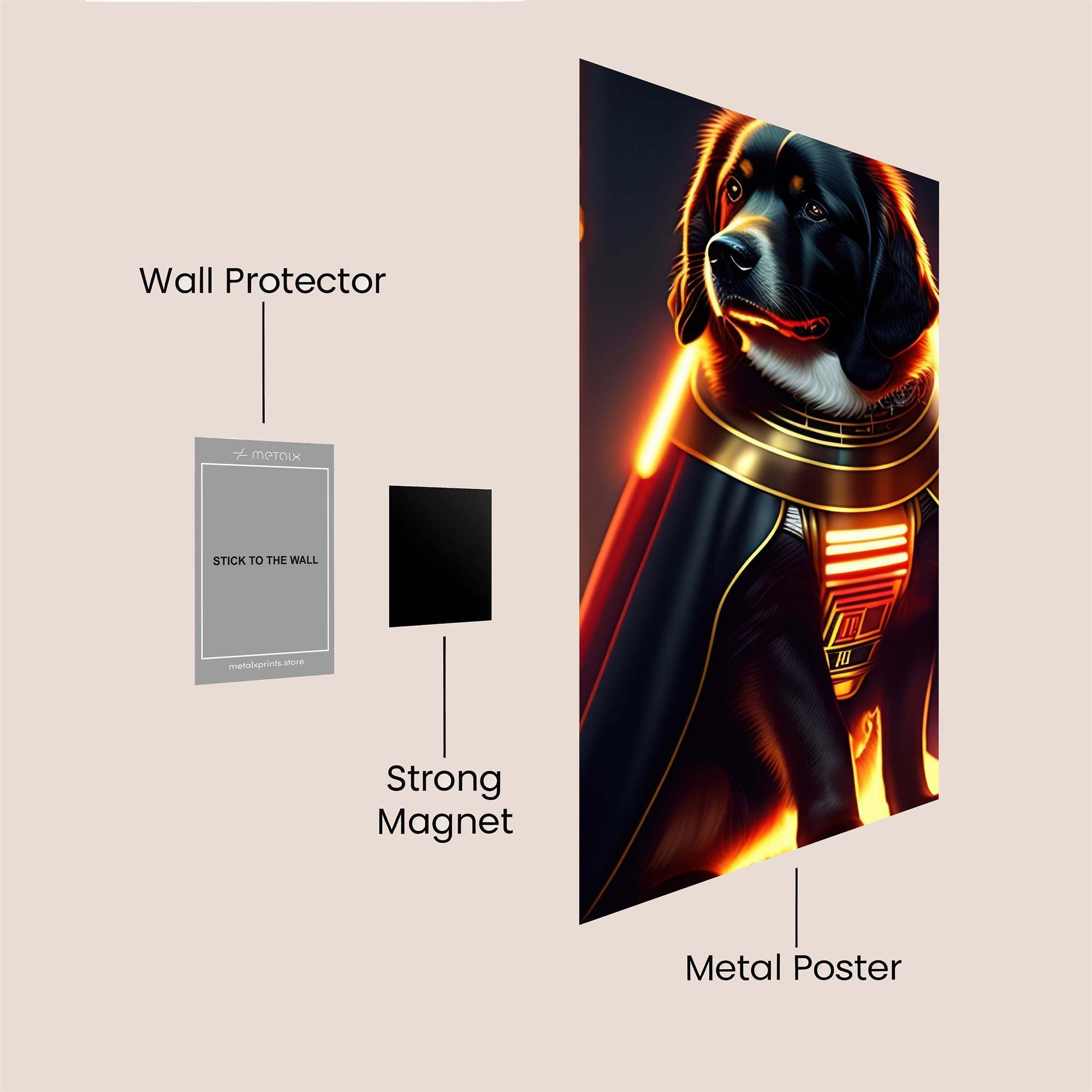 Pharaoh Regal Safe Wall Magnetic / M