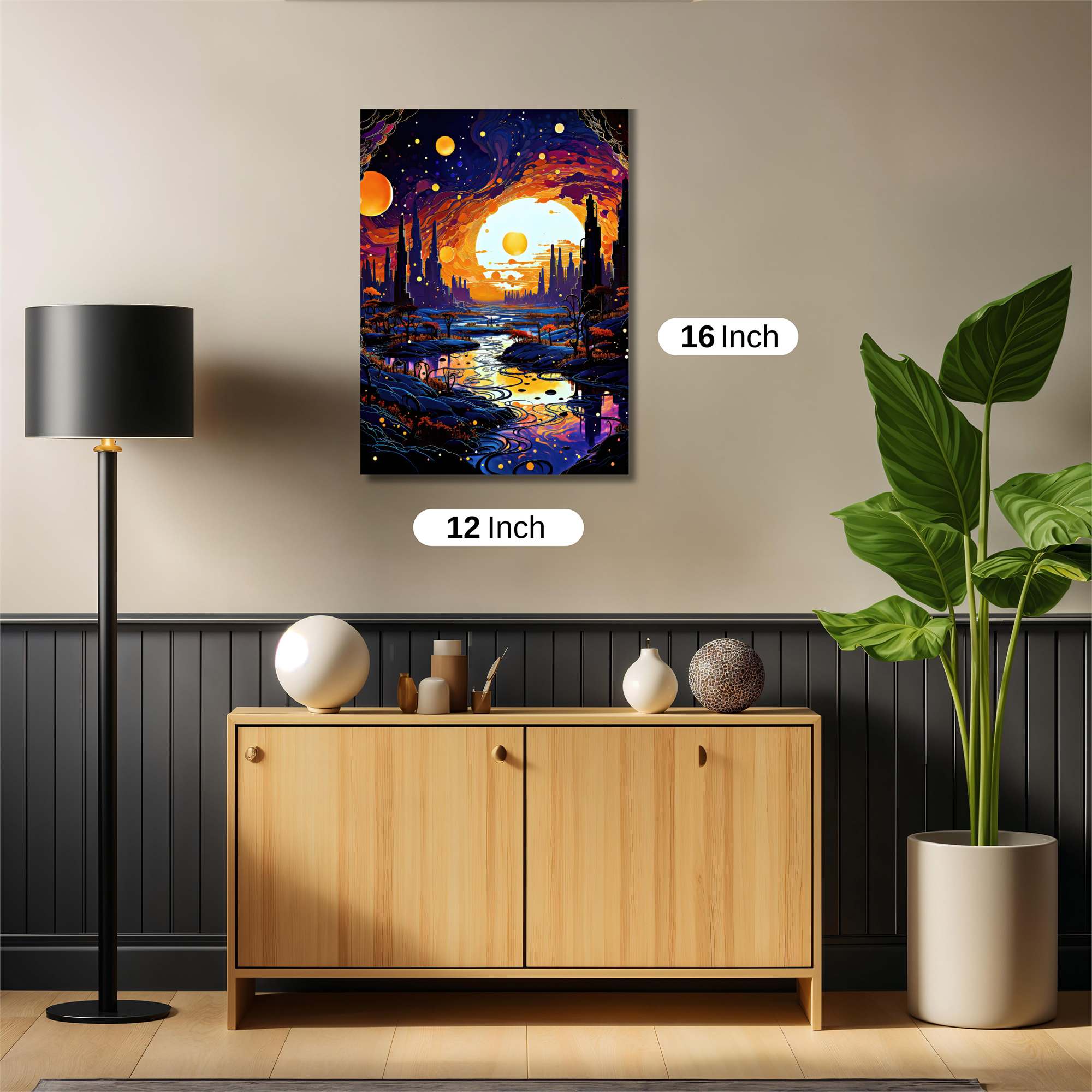 Alien Serenity Safe Wall Magnetic / M
