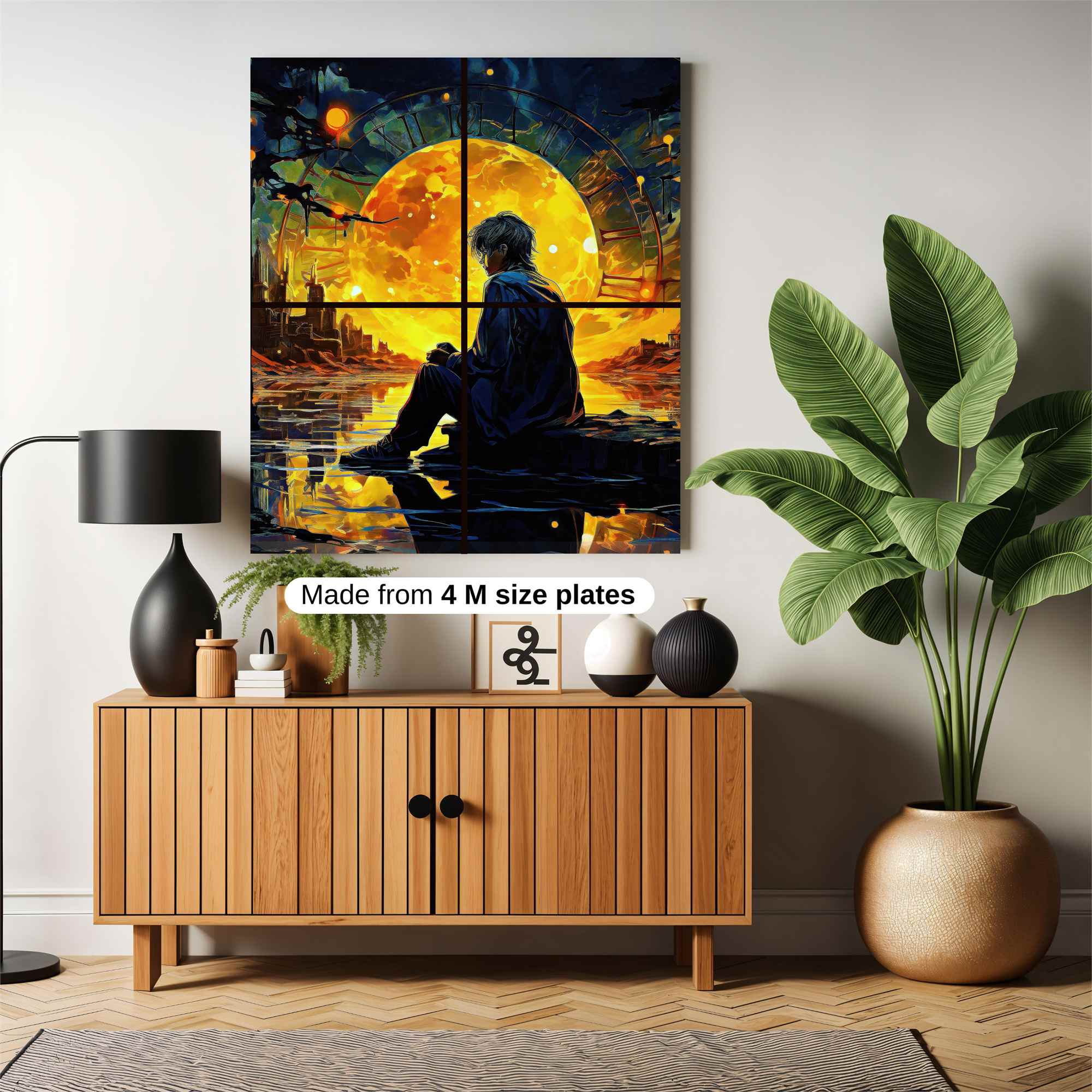 Lunar Serenity Safe Wall Magnetic / M