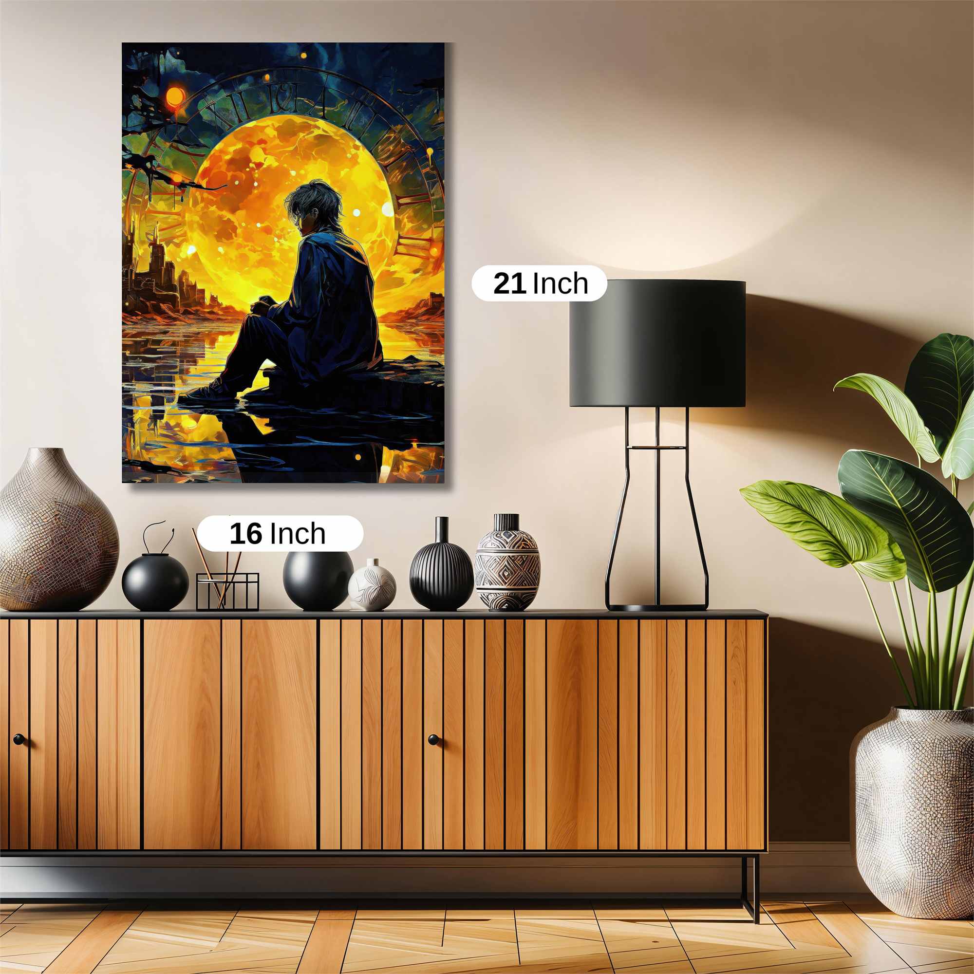 Lunar Serenity Safe Wall Magnetic / M