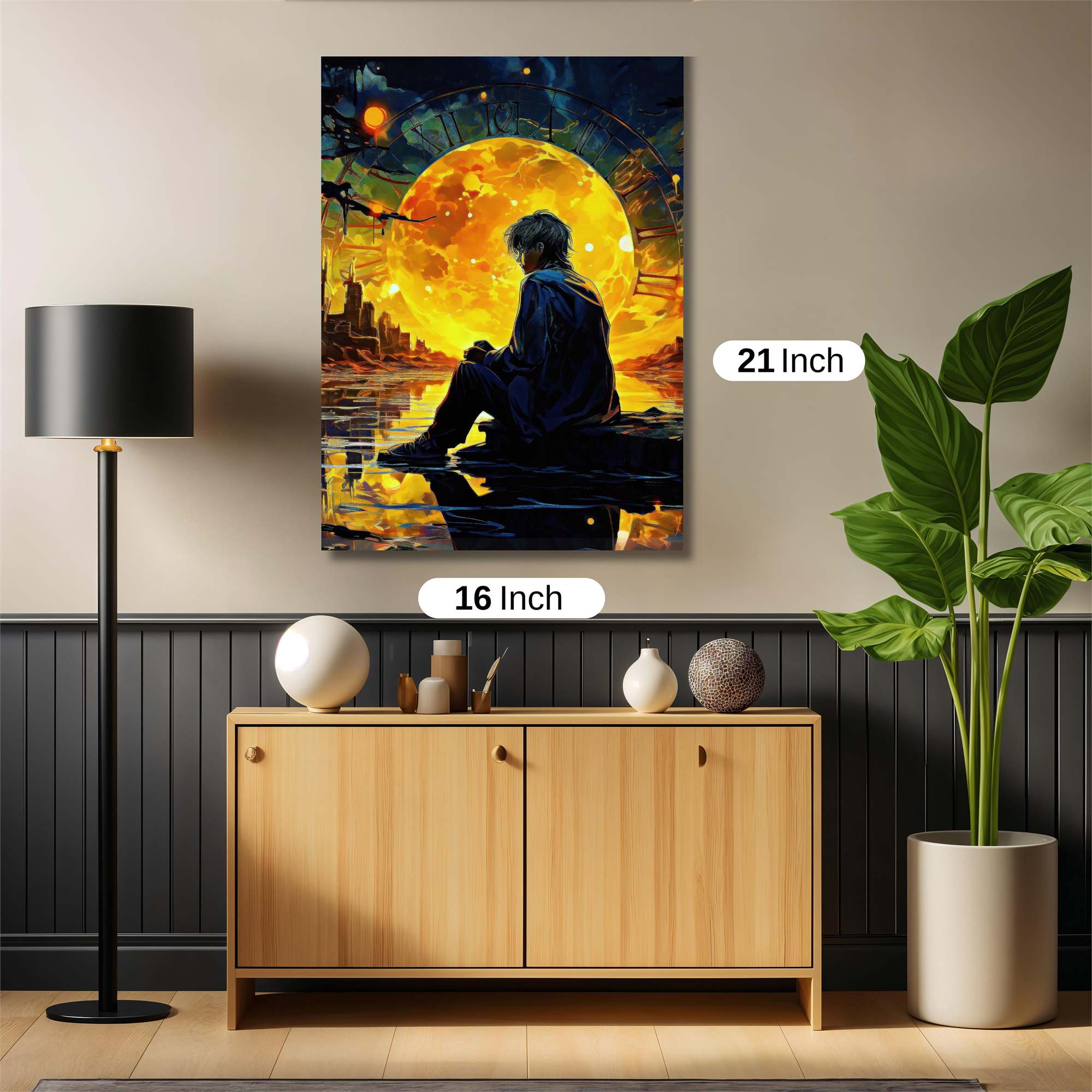 Lunar Serenity Safe Wall Magnetic / M