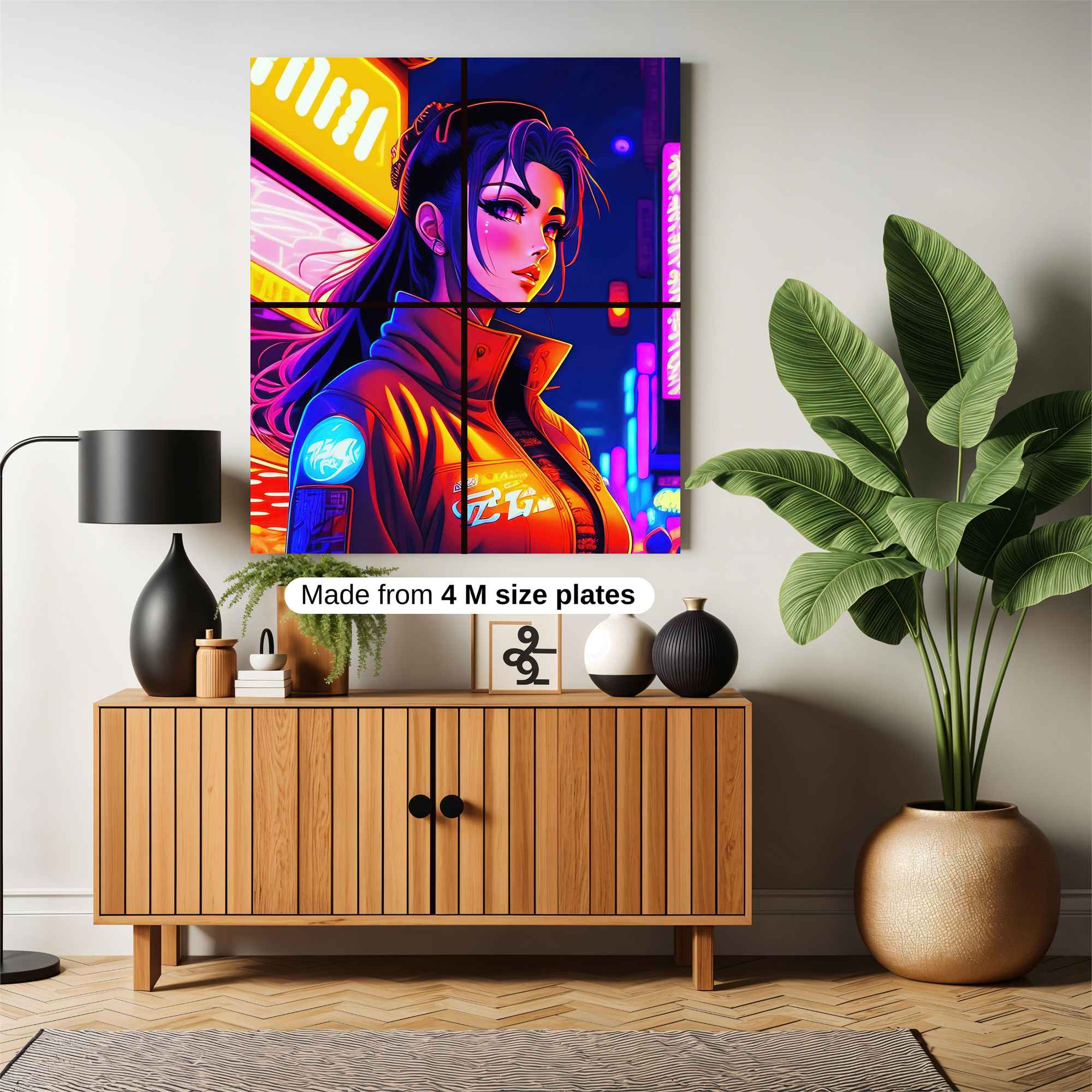 Neon Enigma Safe Wall Magnetic / M