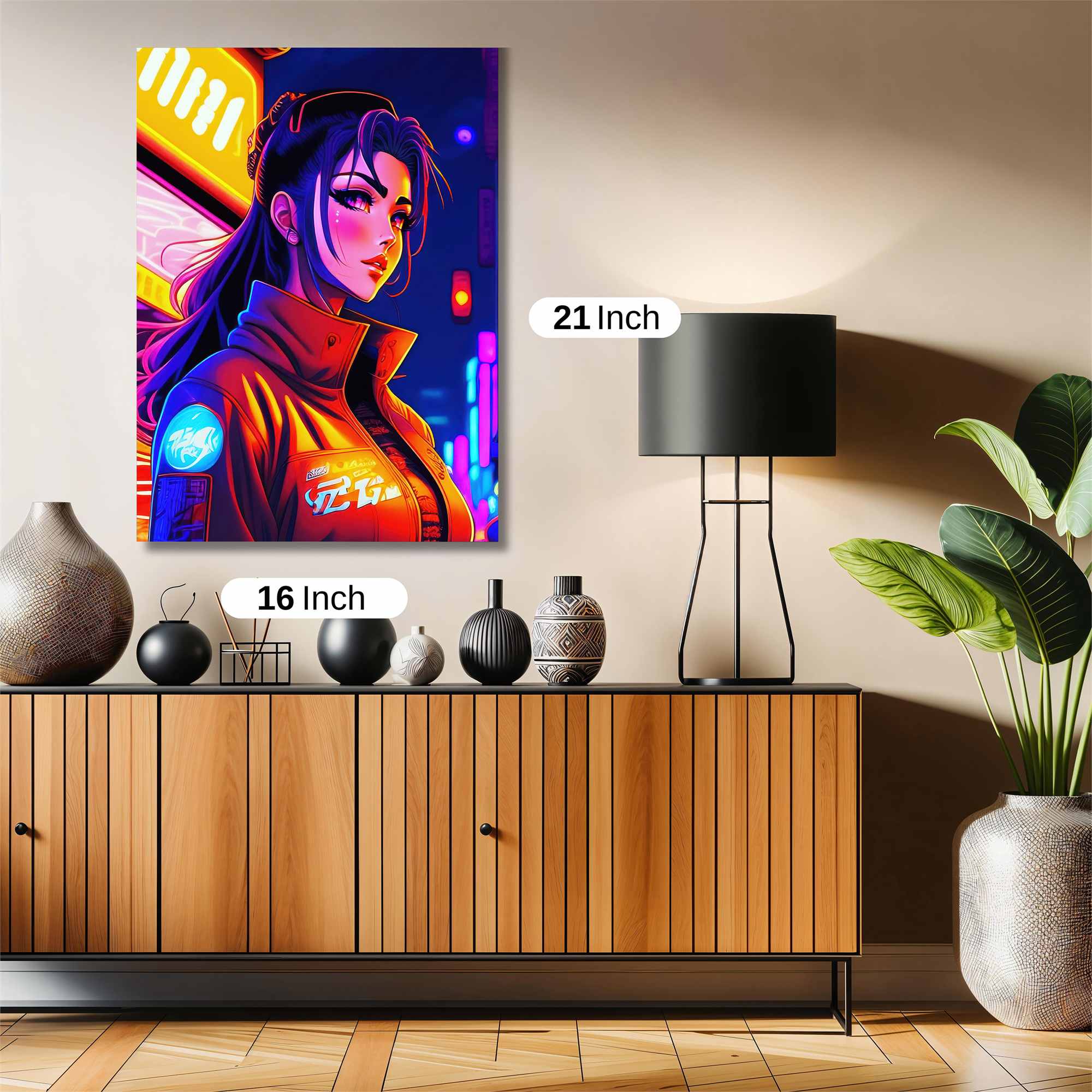 Neon Enigma Safe Wall Magnetic / M