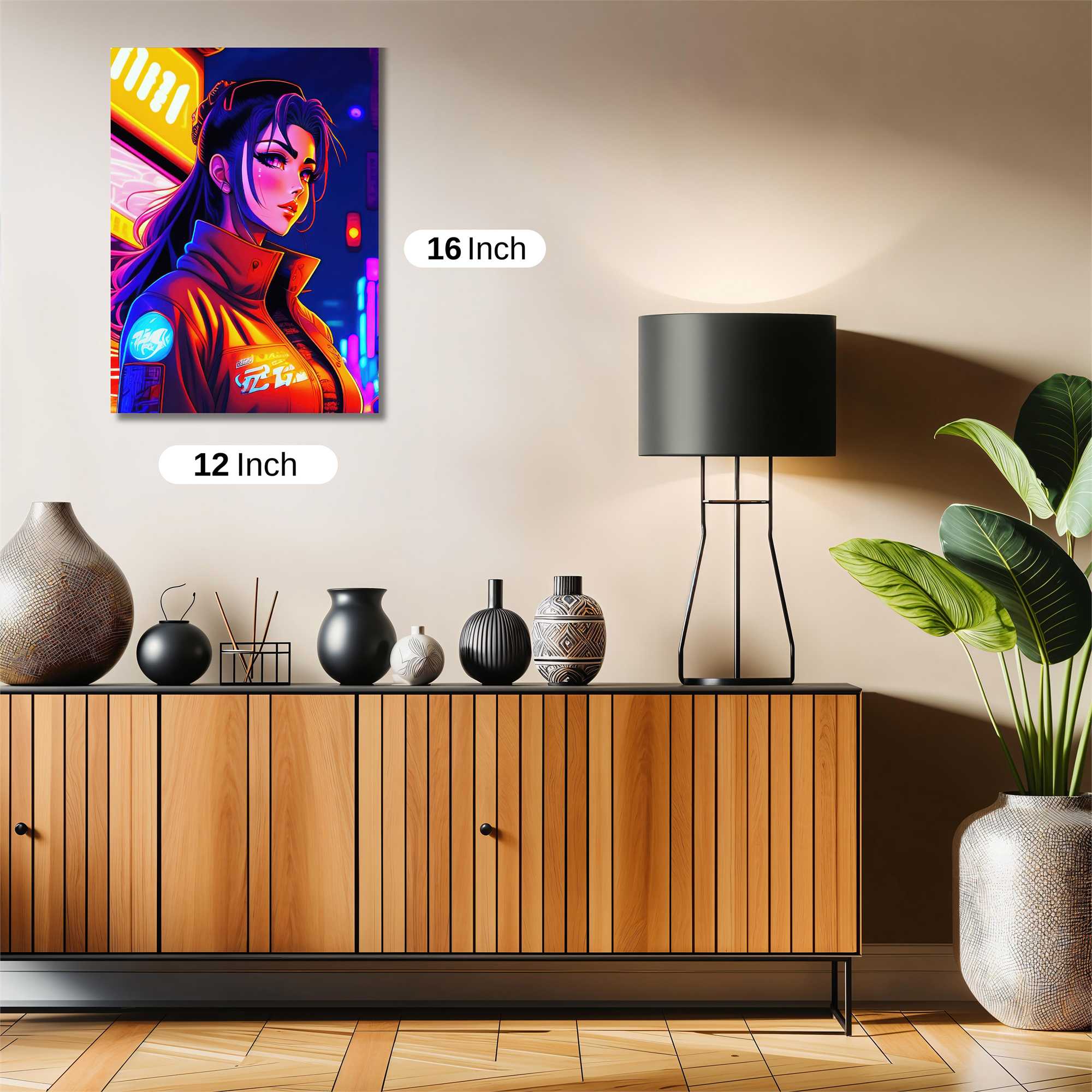 Neon Enigma Safe Wall Magnetic / M