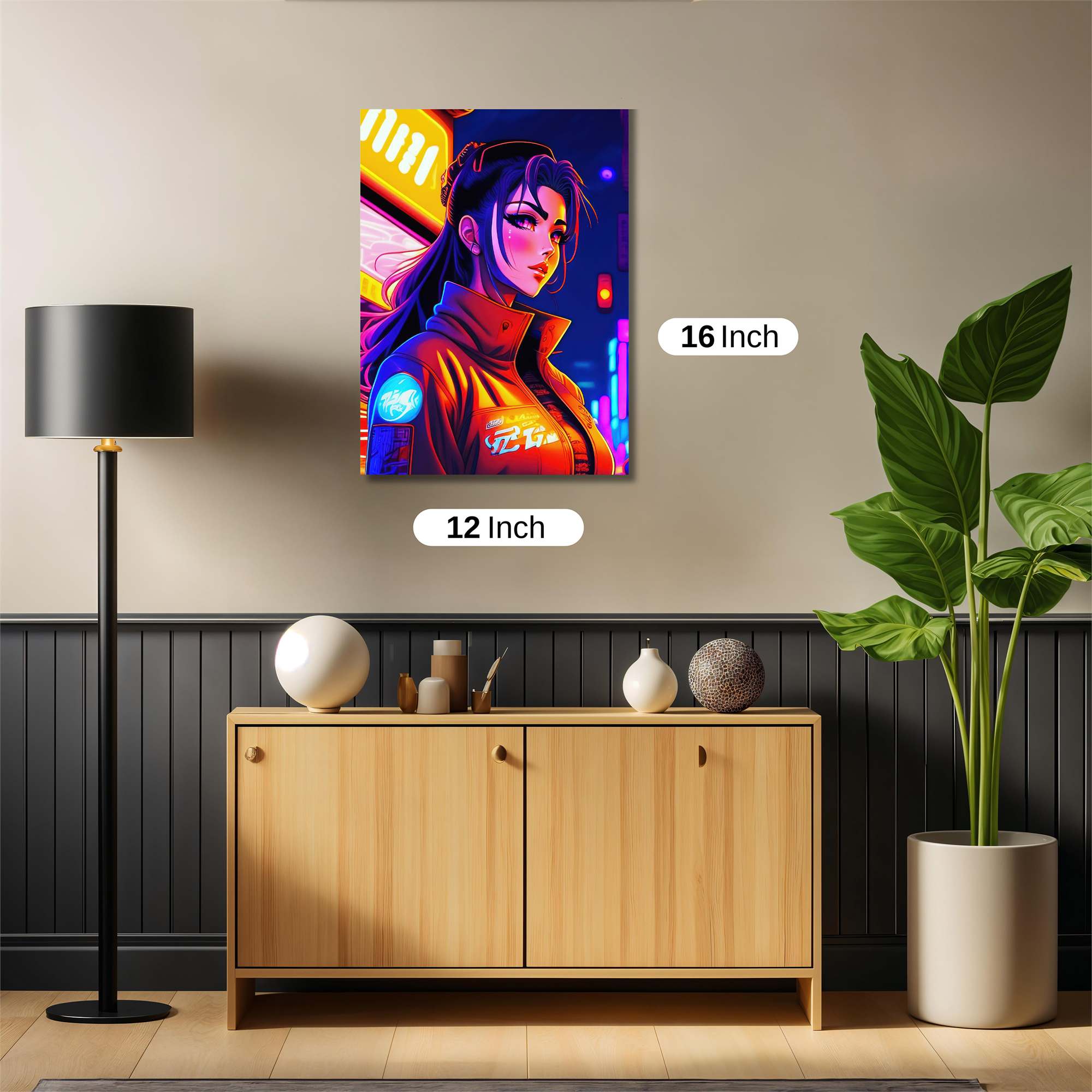 Neon Enigma Safe Wall Magnetic / M