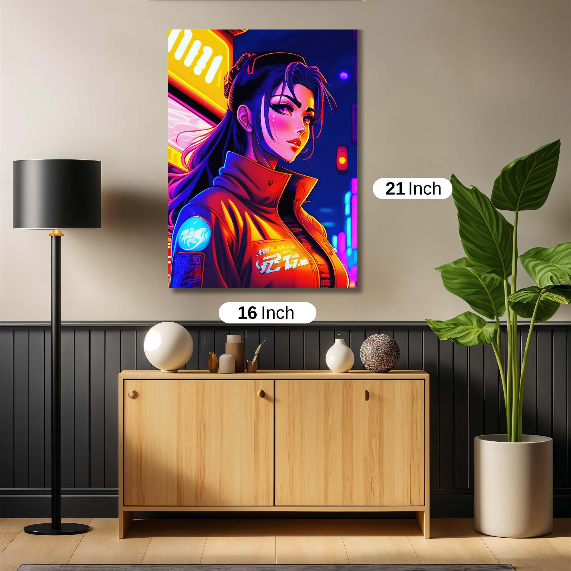 Neon Enigma Safe Wall Magnetic / M