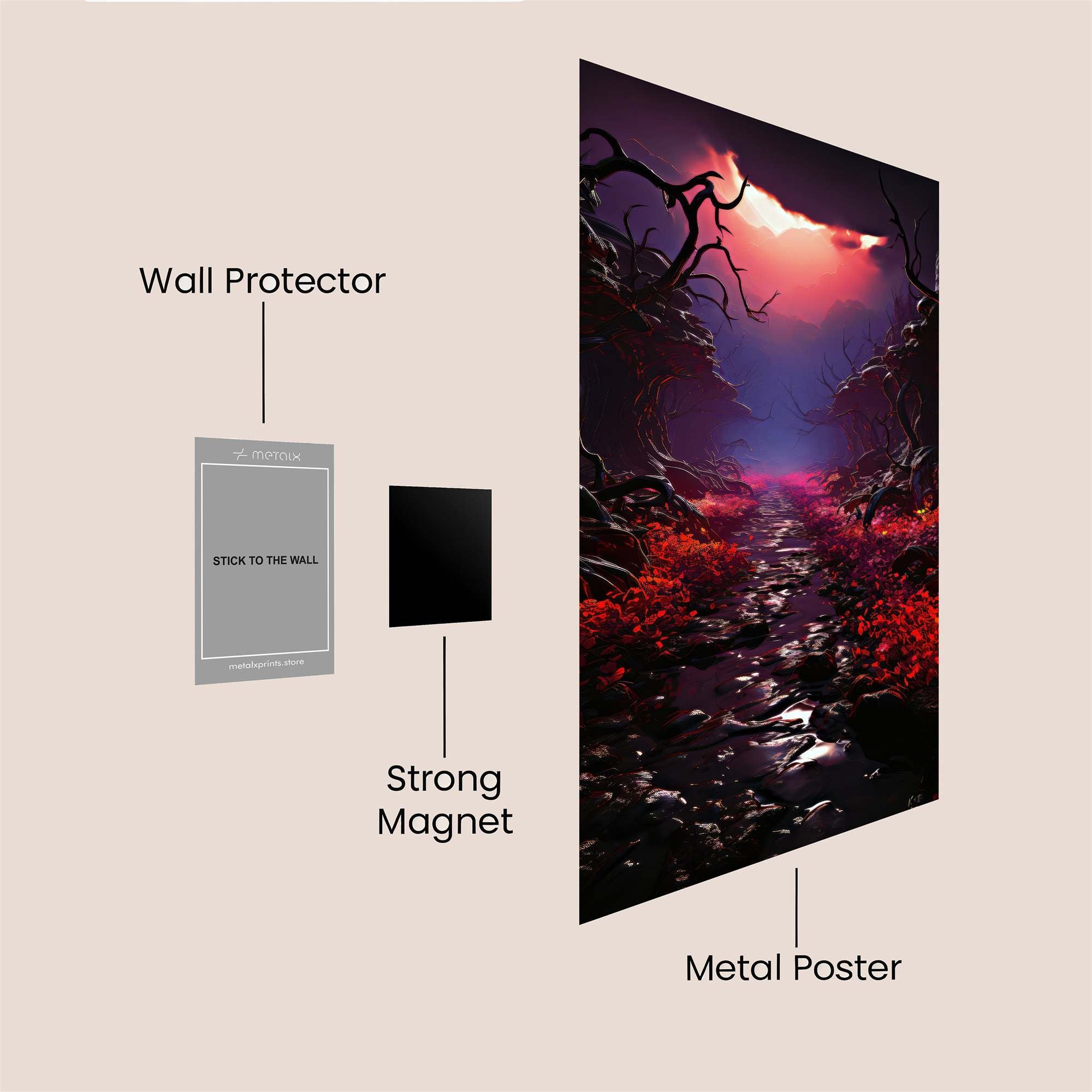 Twilight Enchantment Safe Wall Magnetic / M