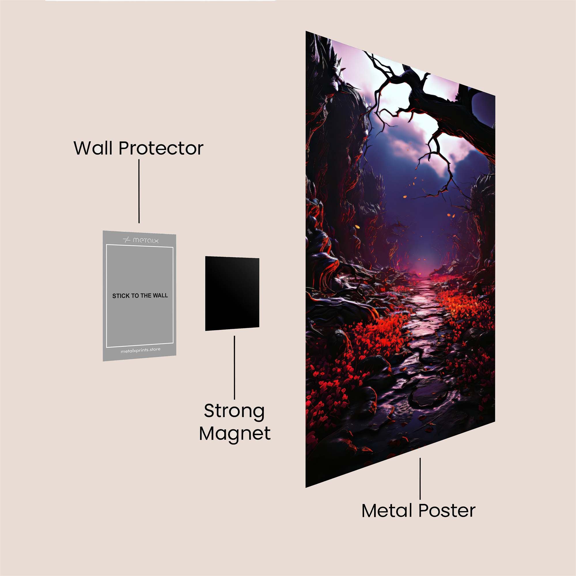Twilight Enigma Safe Wall Magnetic / M