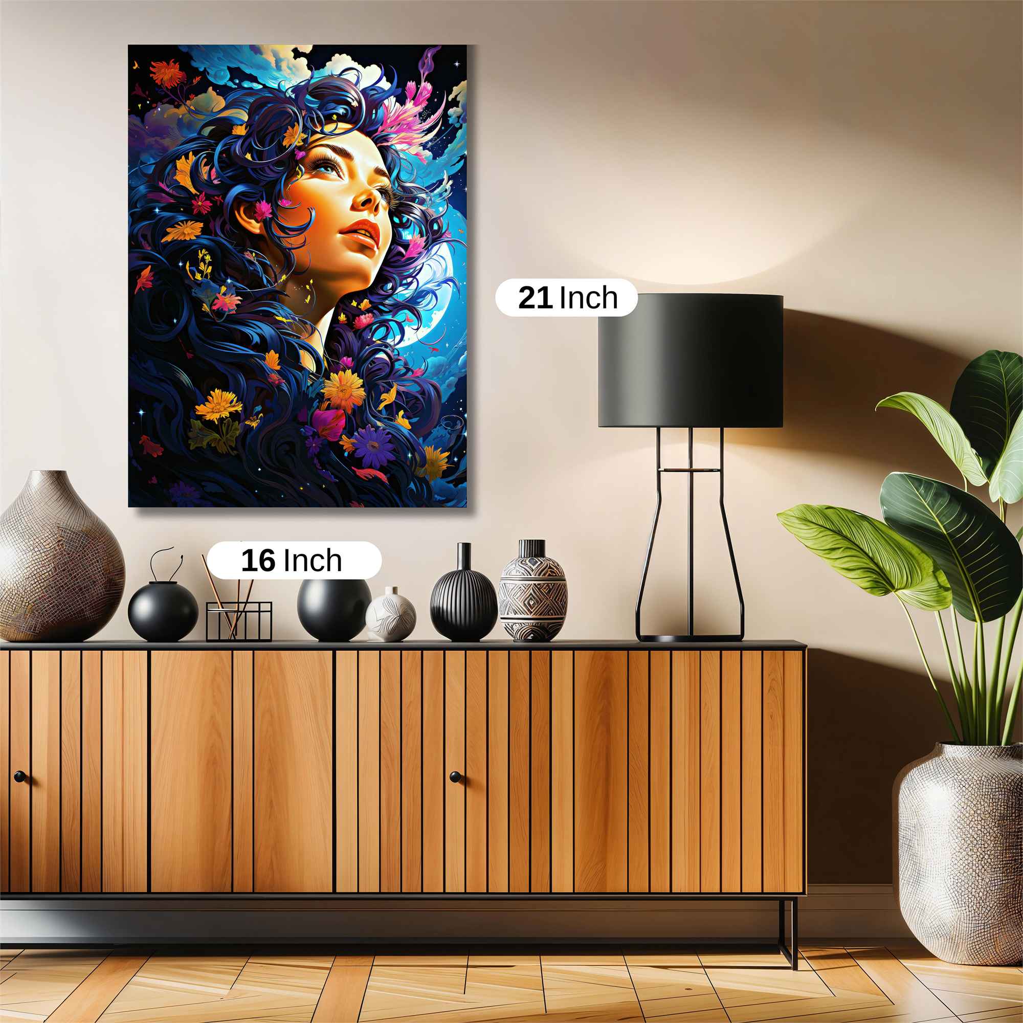 Floral Dream Safe Wall Magnetic / M