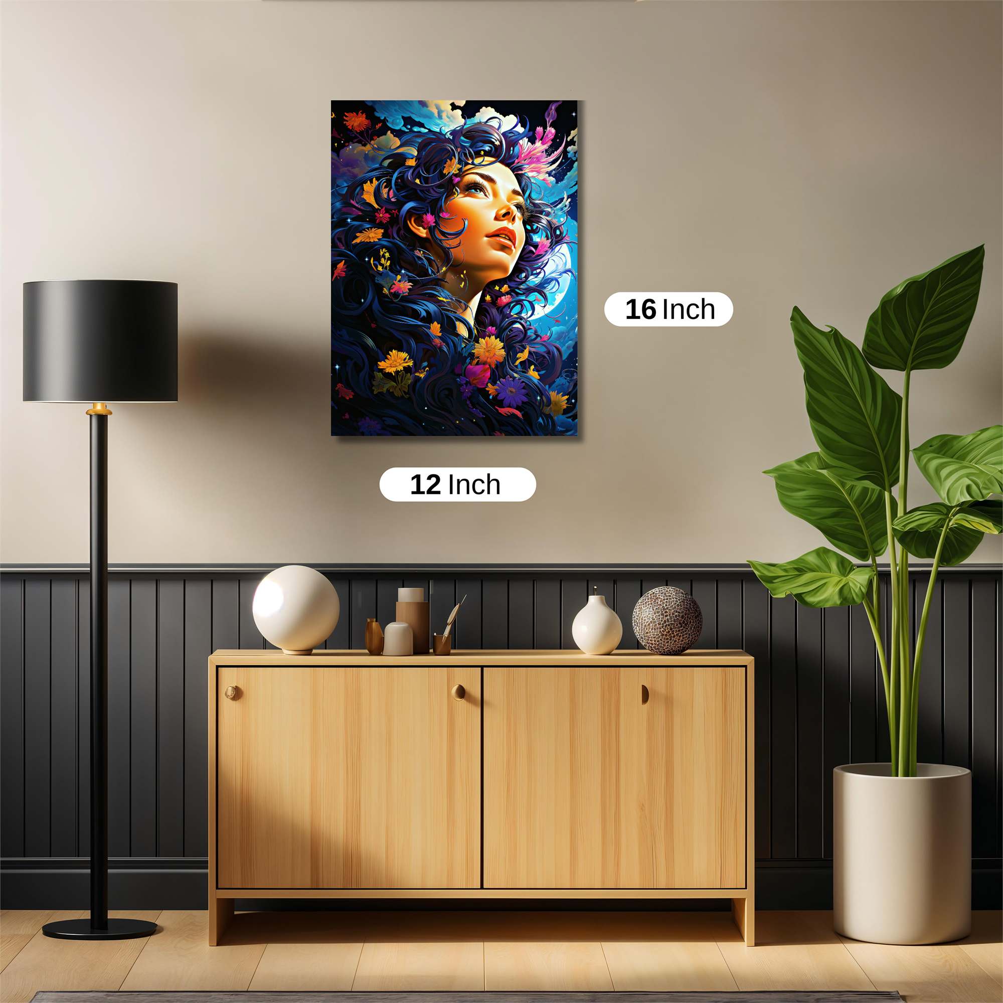 Floral Dream Safe Wall Magnetic / M