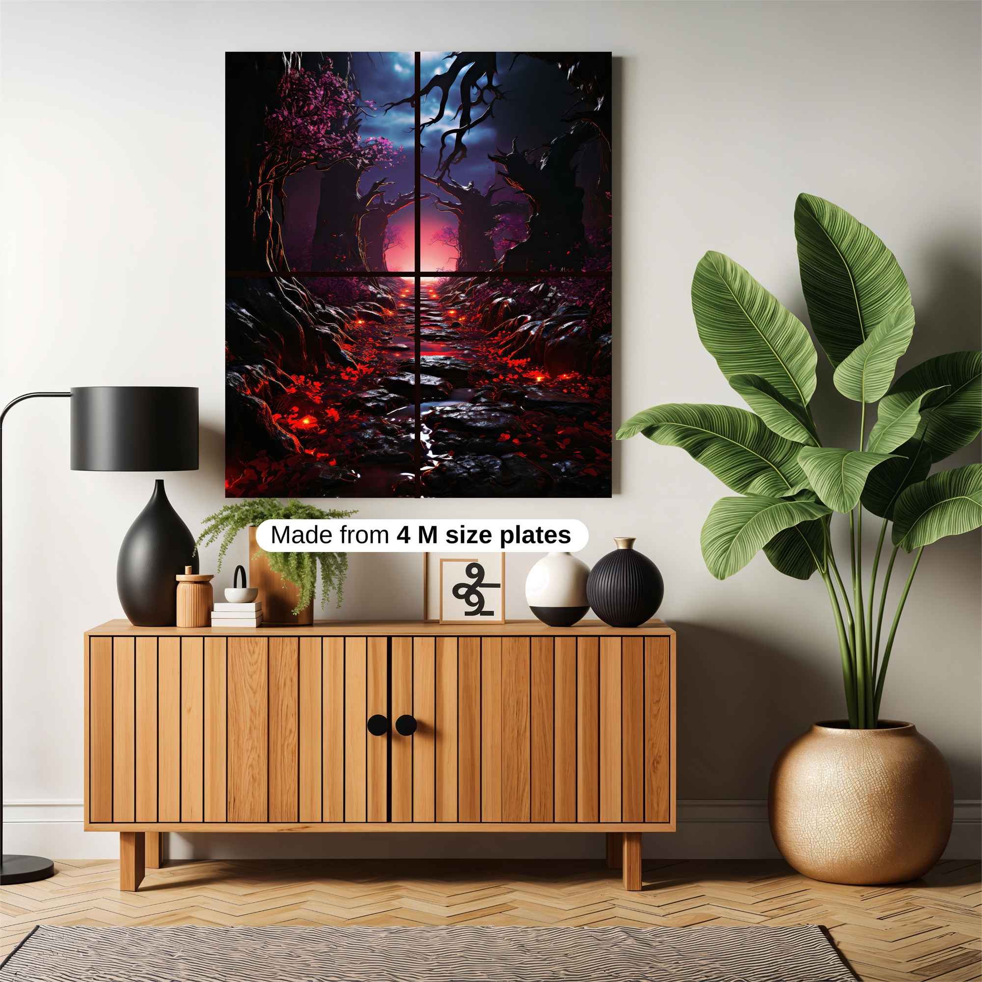Moonlit Enigma Safe Wall Magnetic / M