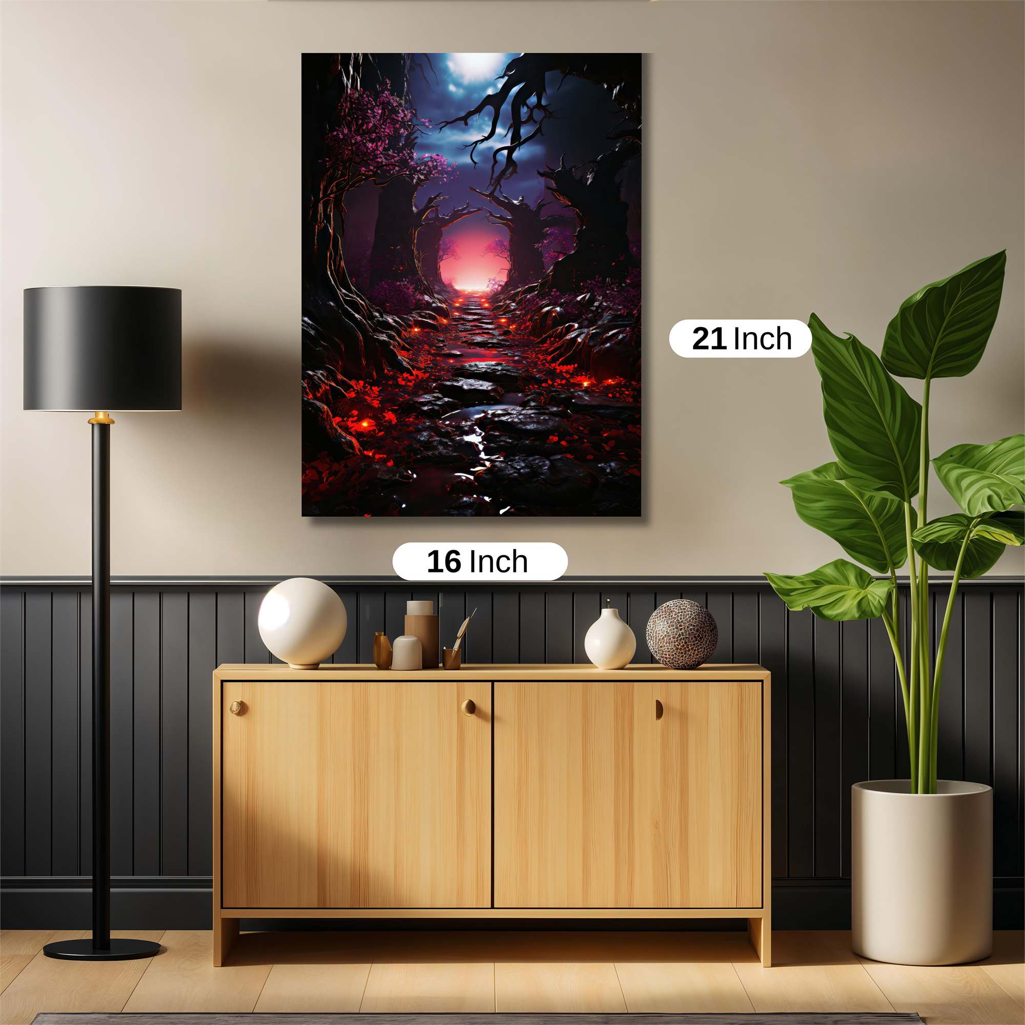 Moonlit Enigma Safe Wall Magnetic / M