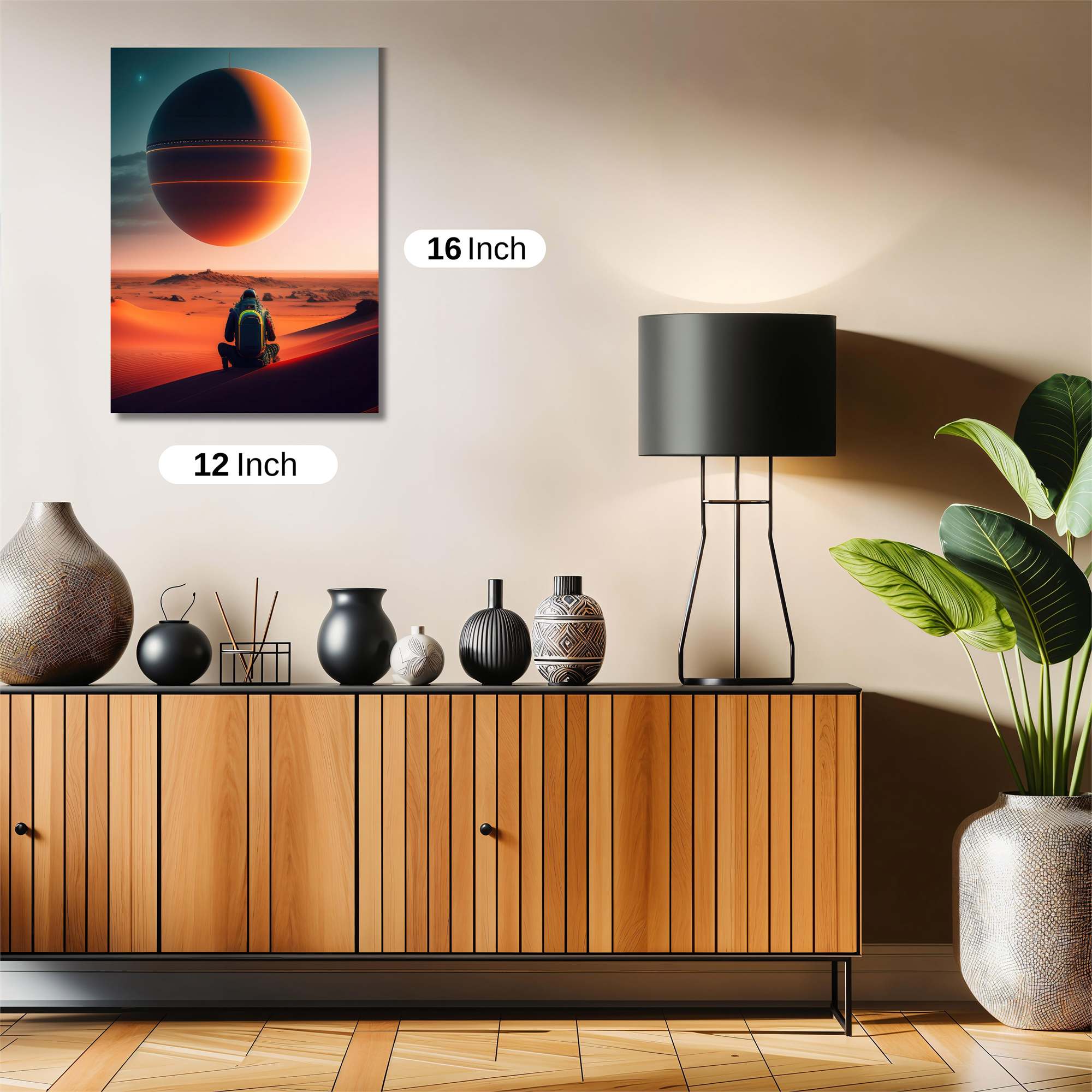 Sphere Serenity Safe Wall Magnetic / M