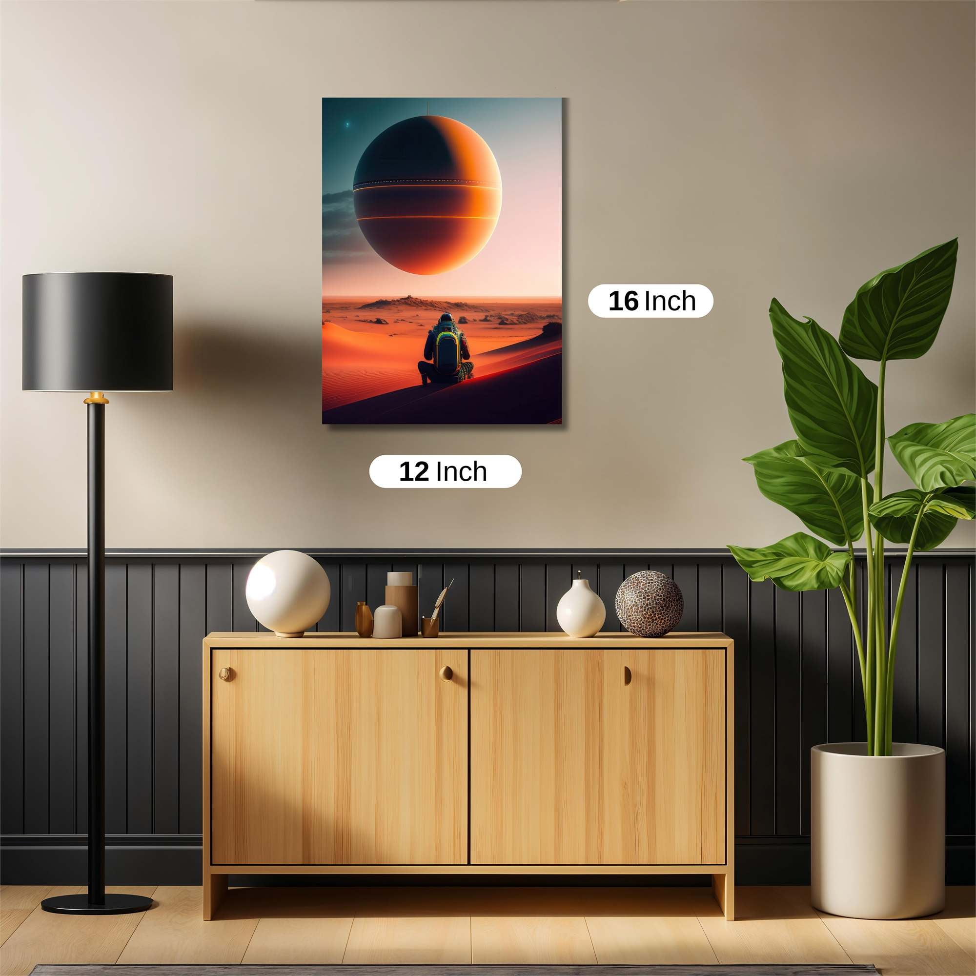 Sphere Serenity Safe Wall Magnetic / M
