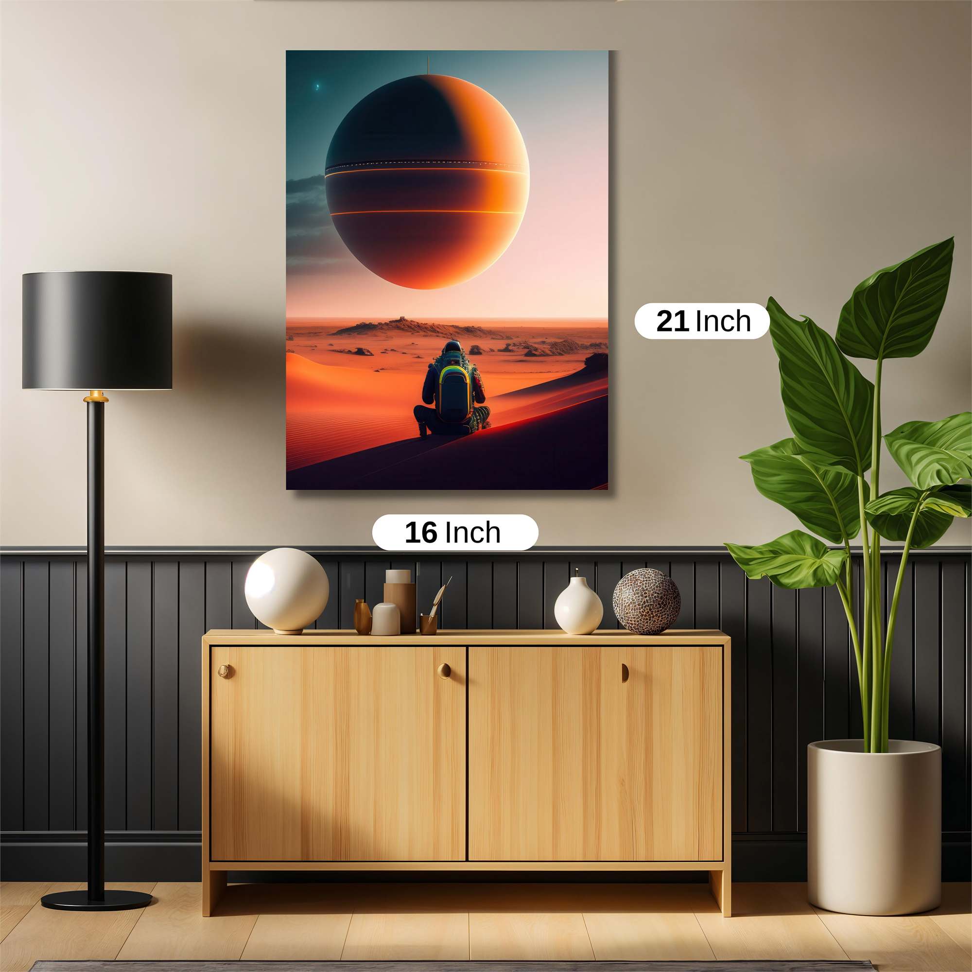 Sphere Serenity Safe Wall Magnetic / M