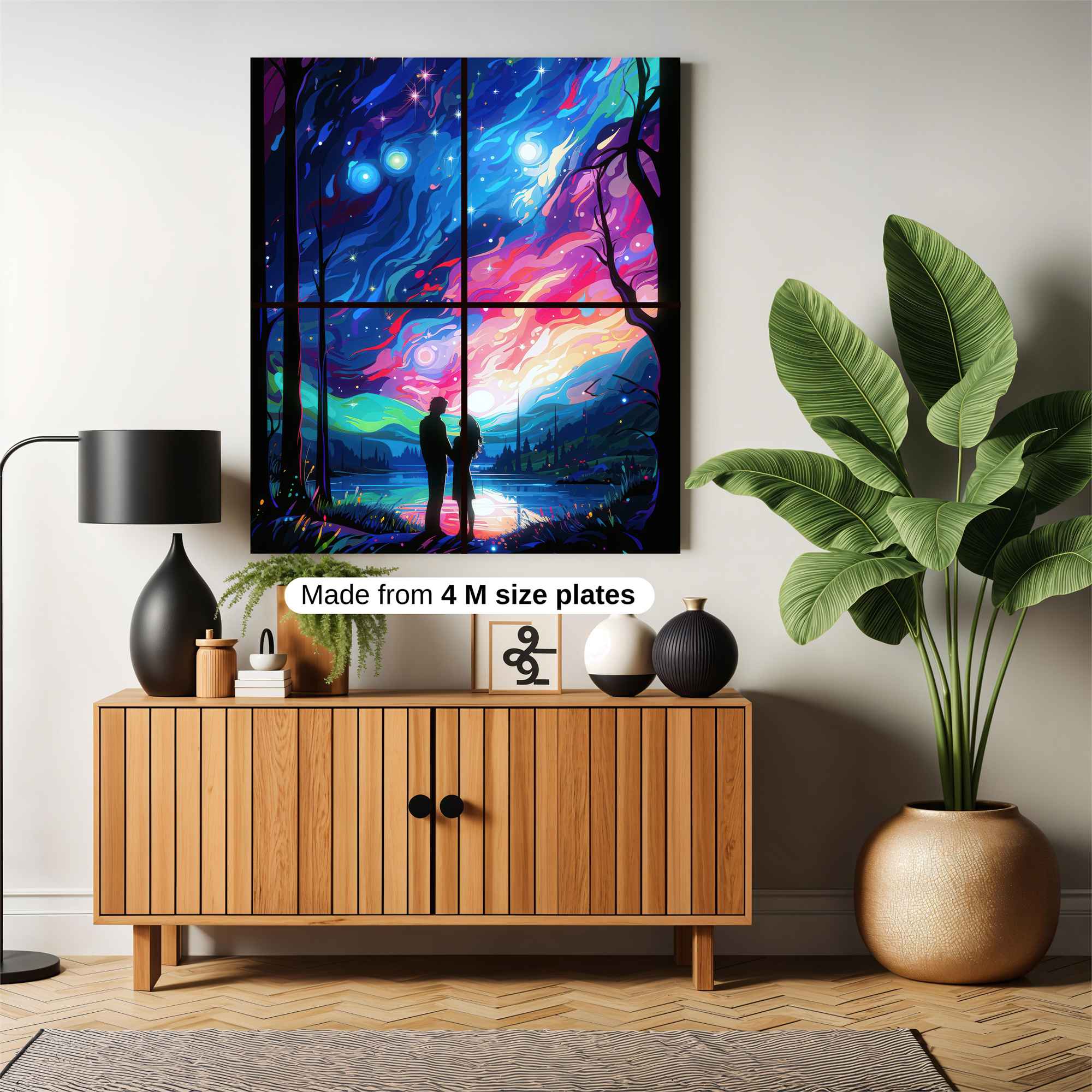 Lovers' Aurora Safe Wall Magnetic / M