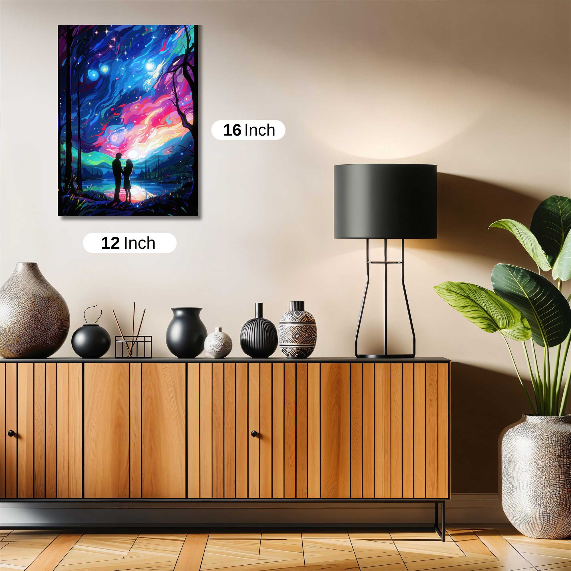 Lovers' Aurora Safe Wall Magnetic / M
