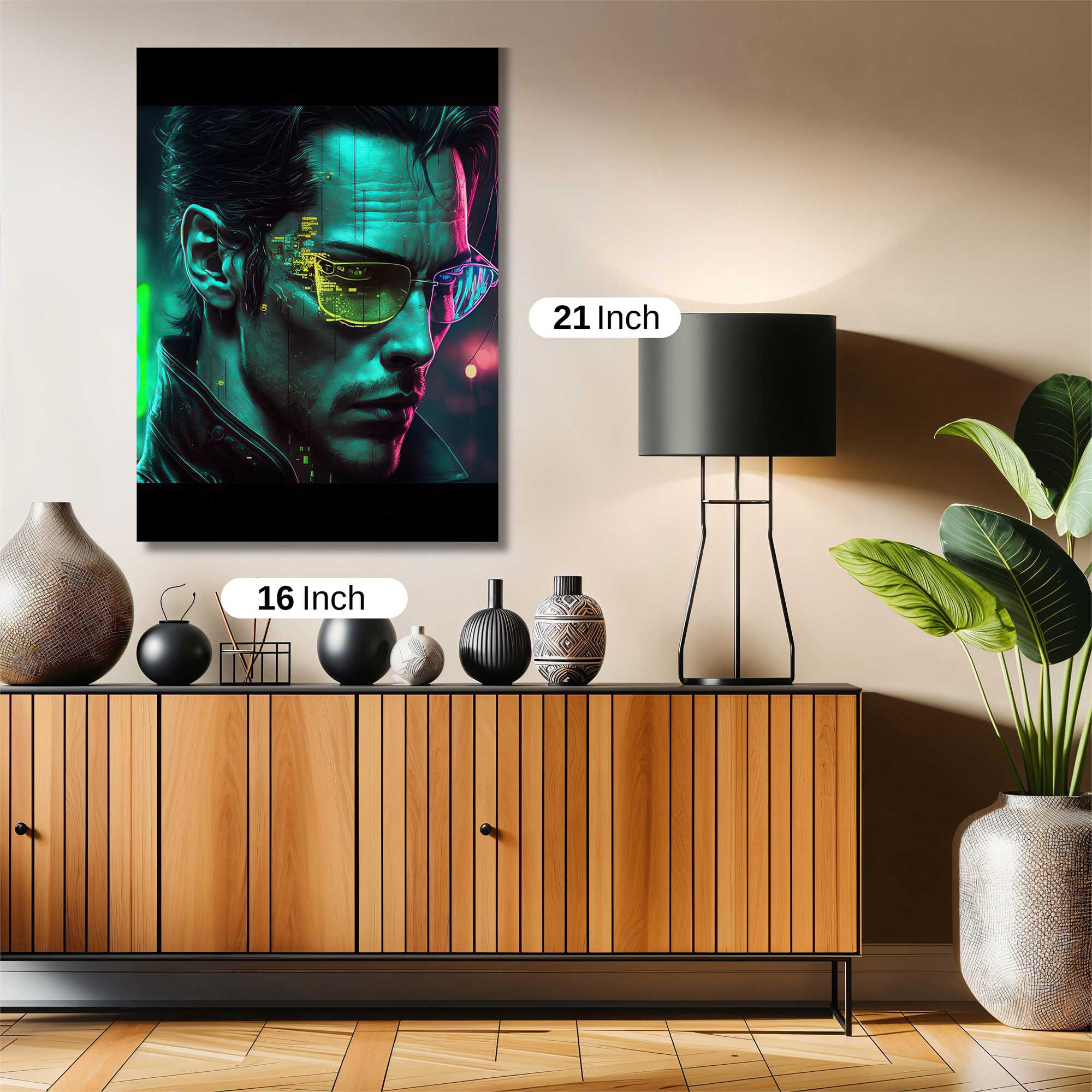 Sunset Serenity Safe Wall Magnetic / M