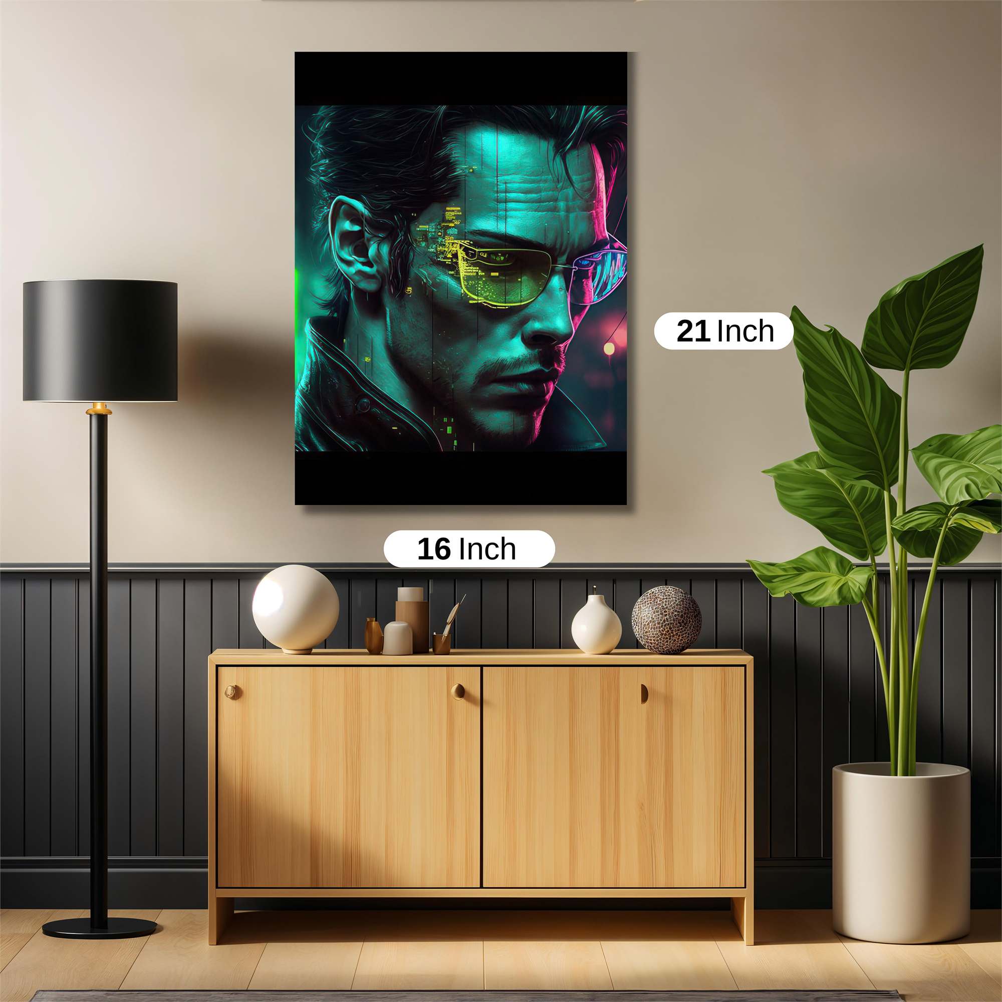 Sunset Serenity Safe Wall Magnetic / M