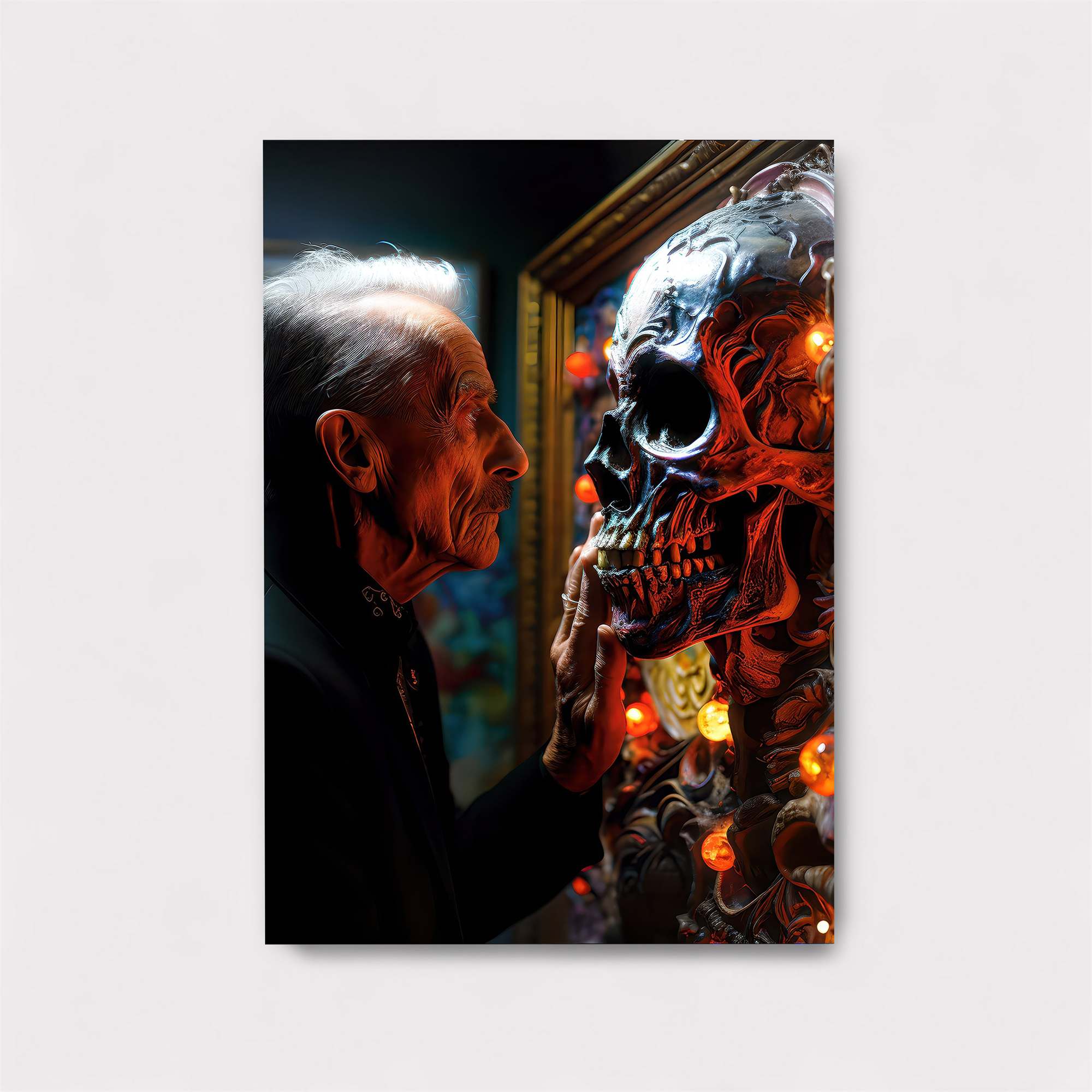 Skull Whispers Safe Wall Magnetic / M