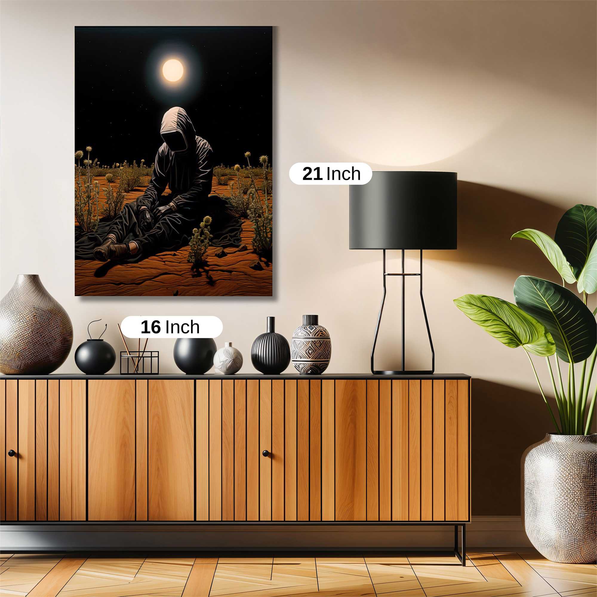 Lone Vigil Safe Wall Magnetic / M
