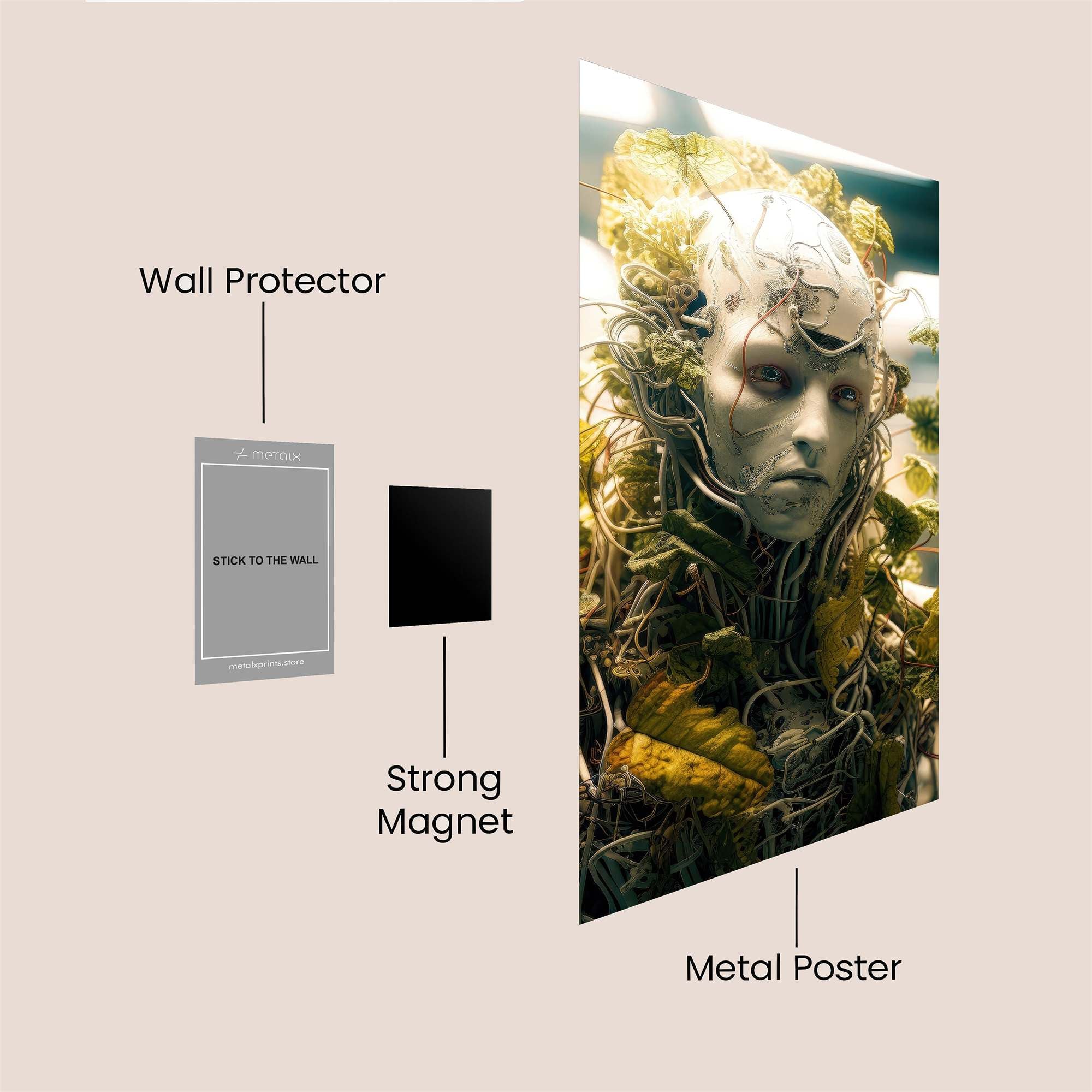 FloralElegance Safe Wall Magnetic / M