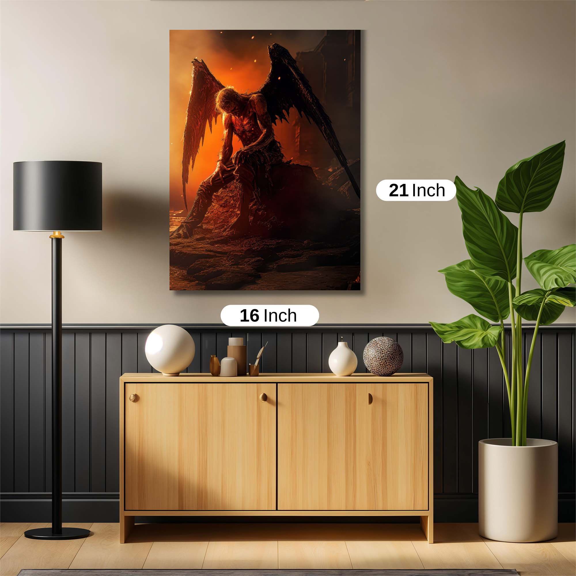 Fallen Despair Safe Wall Magnetic / M