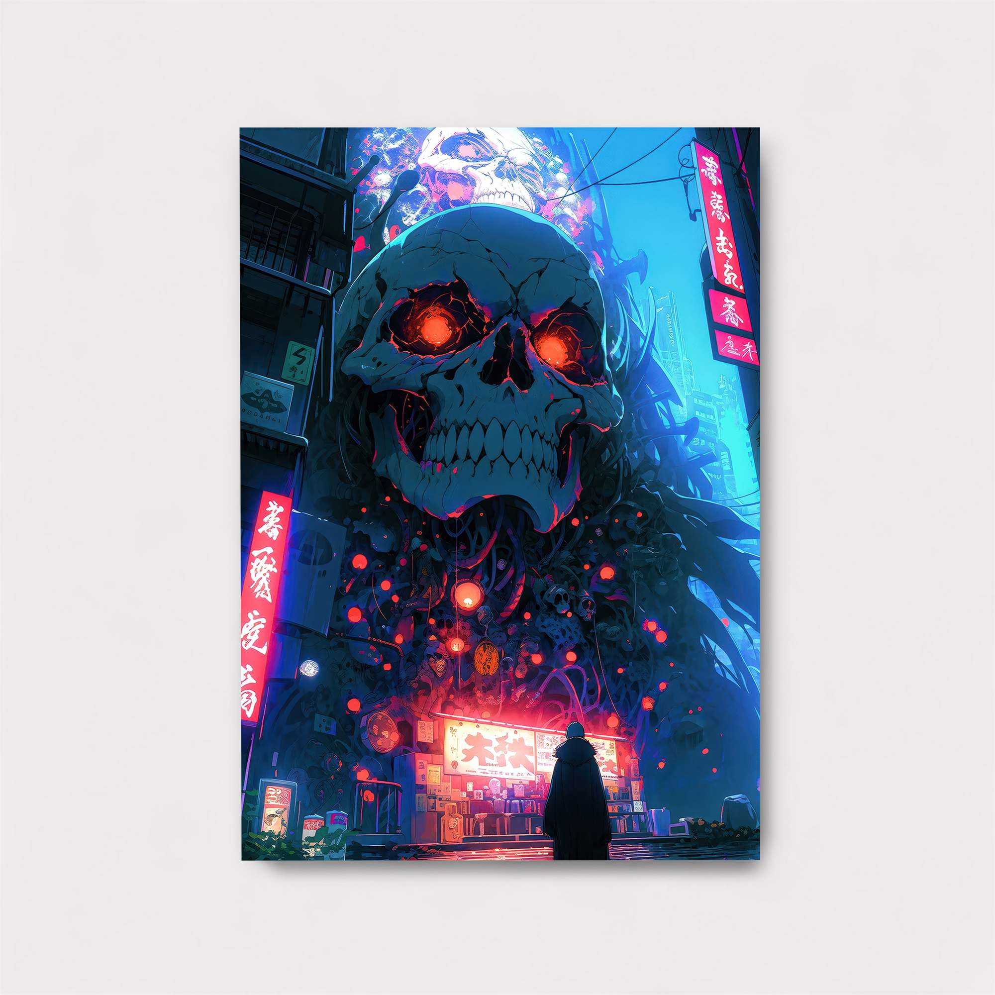 Skull Menace Safe Wall Magnetic / M