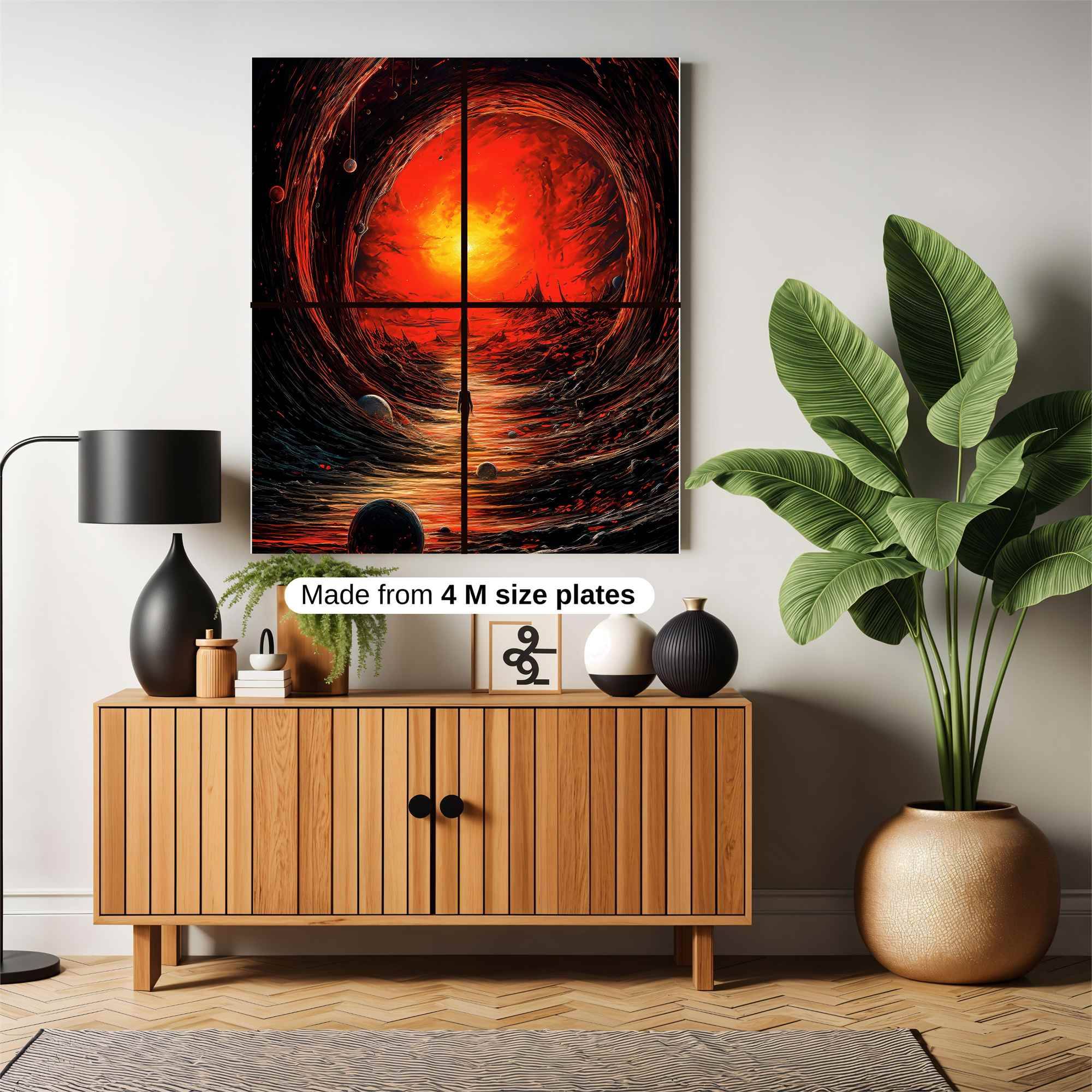 Abyss Blaze Safe Wall Magnetic / M