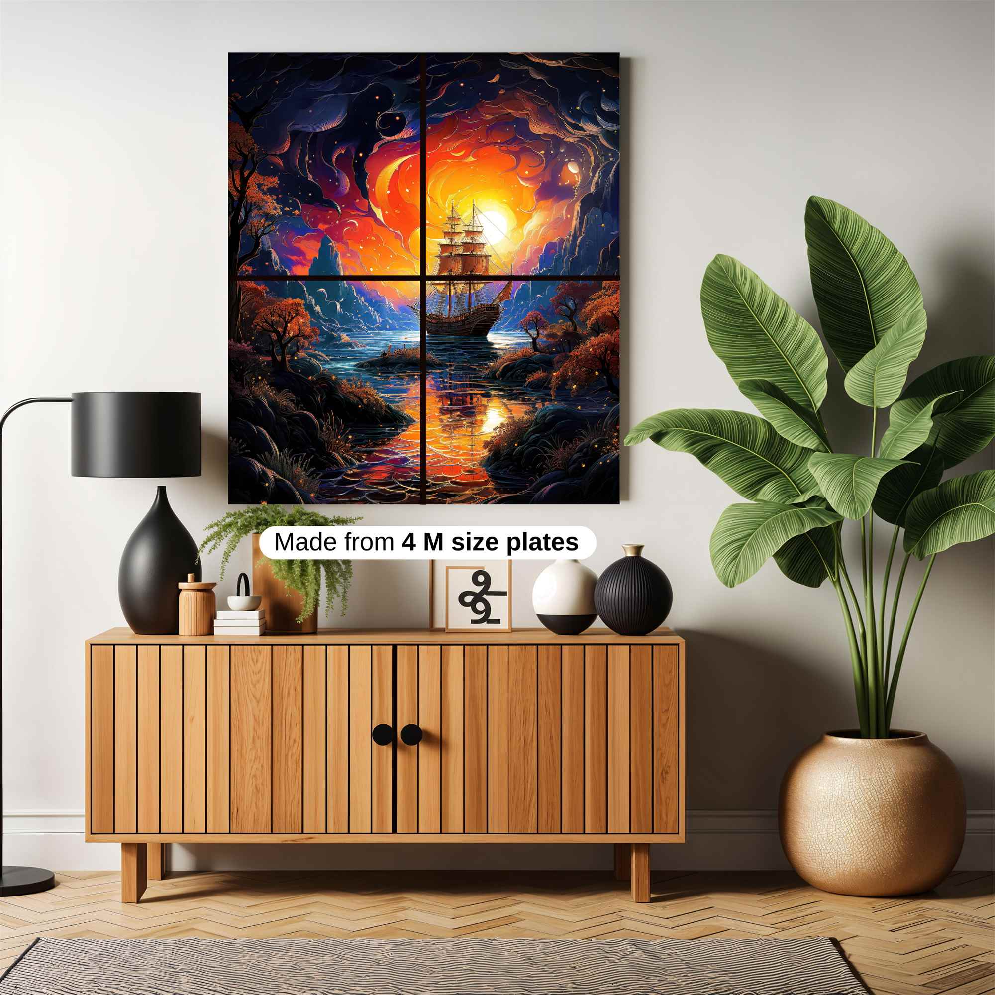 Sunset Odyssey Safe Wall Magnetic / M