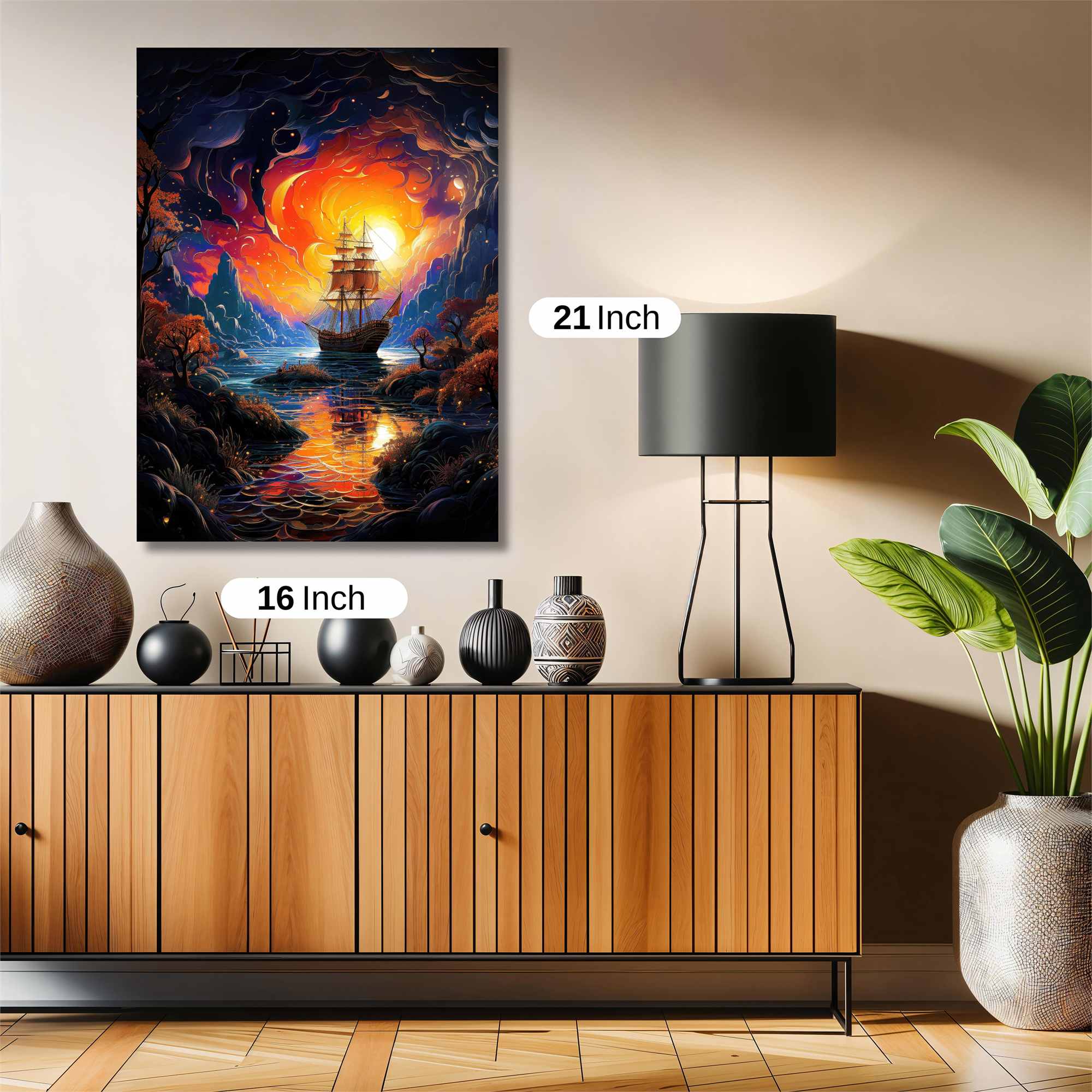 Sunset Odyssey Safe Wall Magnetic / M