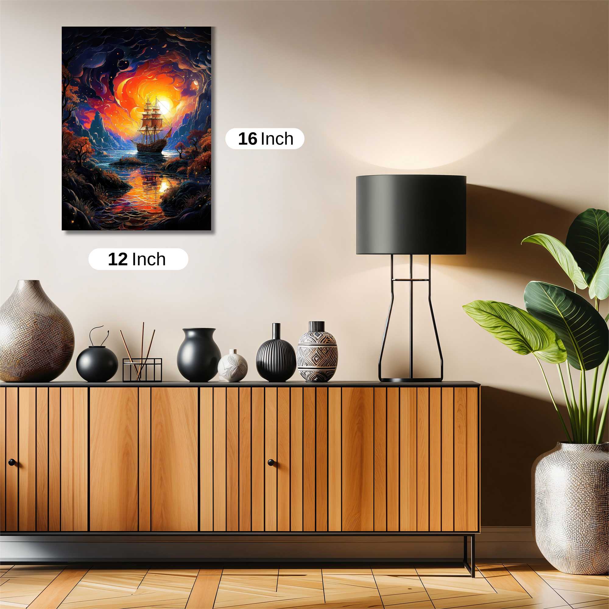 Sunset Odyssey Safe Wall Magnetic / M