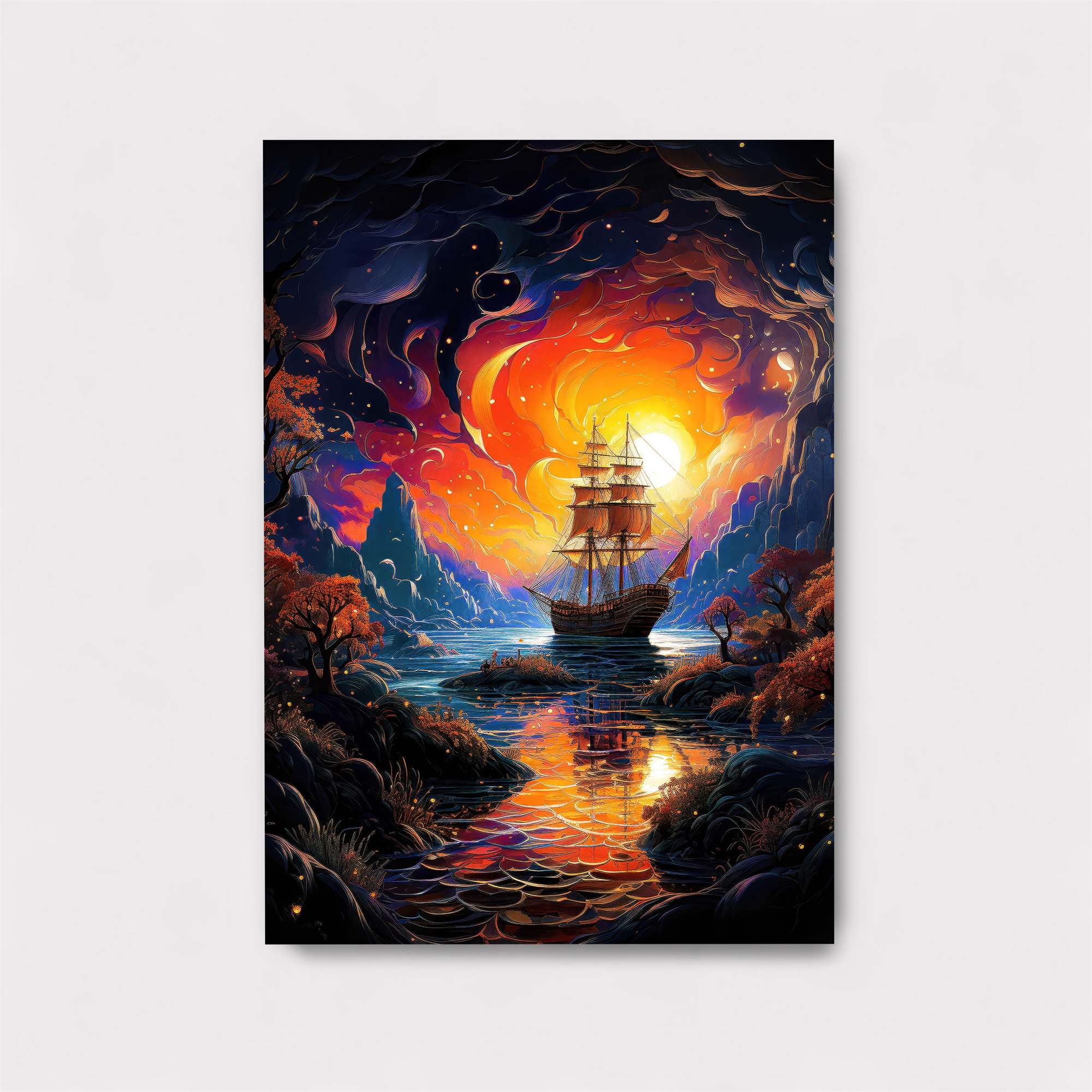 Sunset Odyssey Safe Wall Magnetic / M