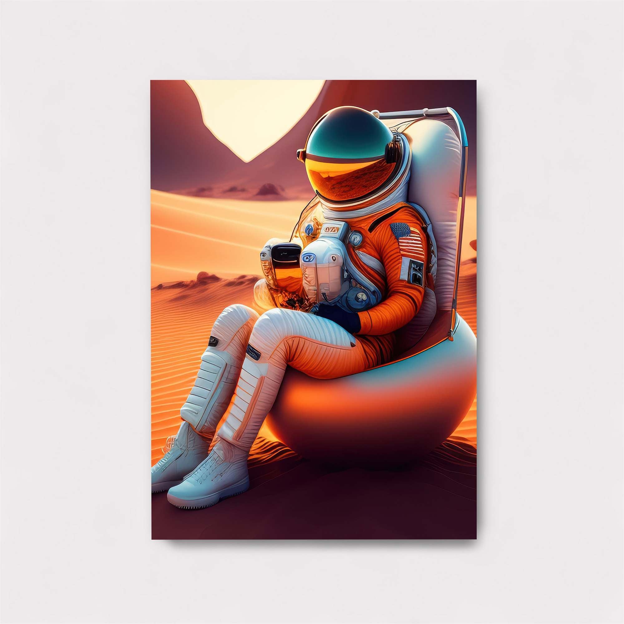 Astronaut Tranquil Safe Wall Magnetic / M