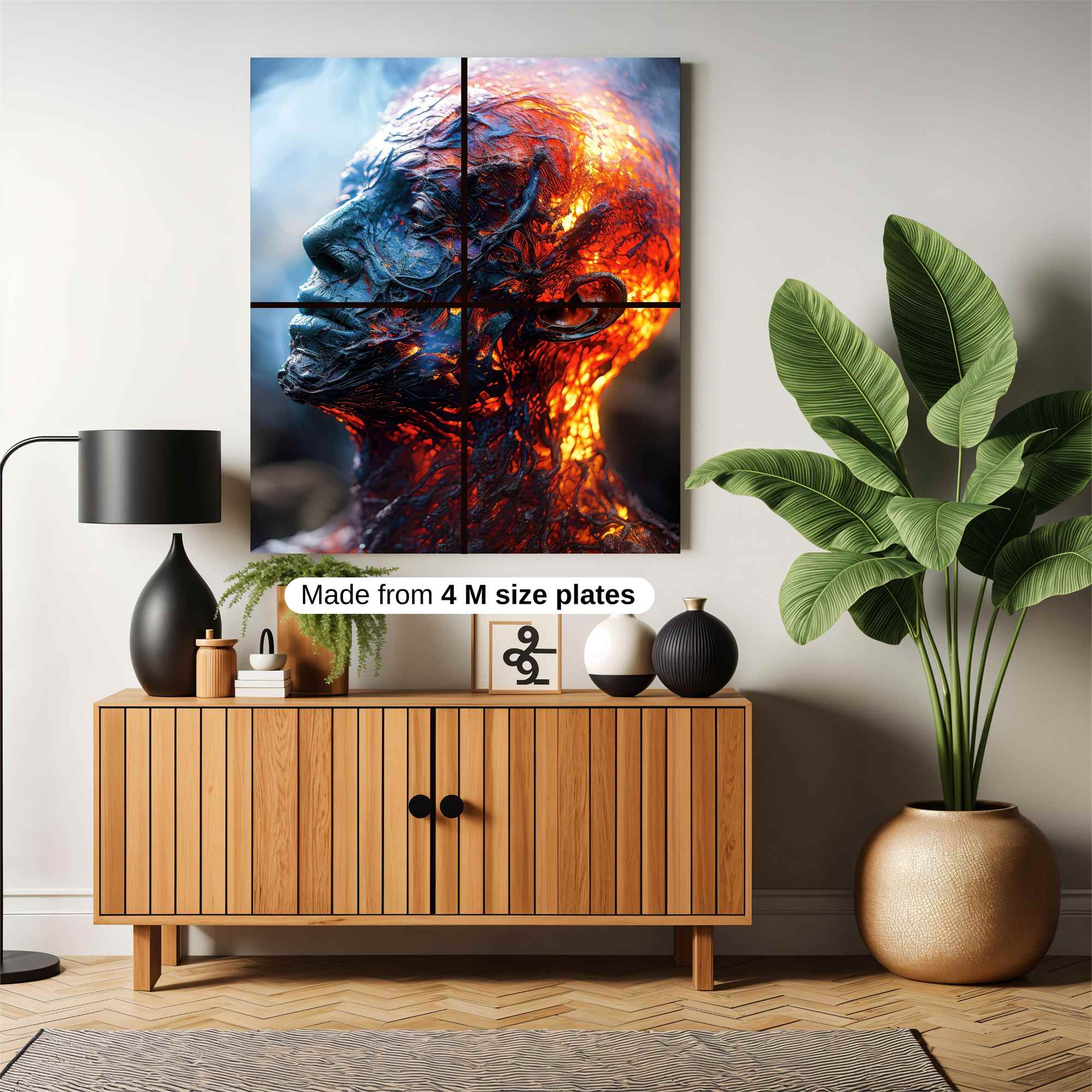 Lava Serenity Safe Wall Magnetic / M