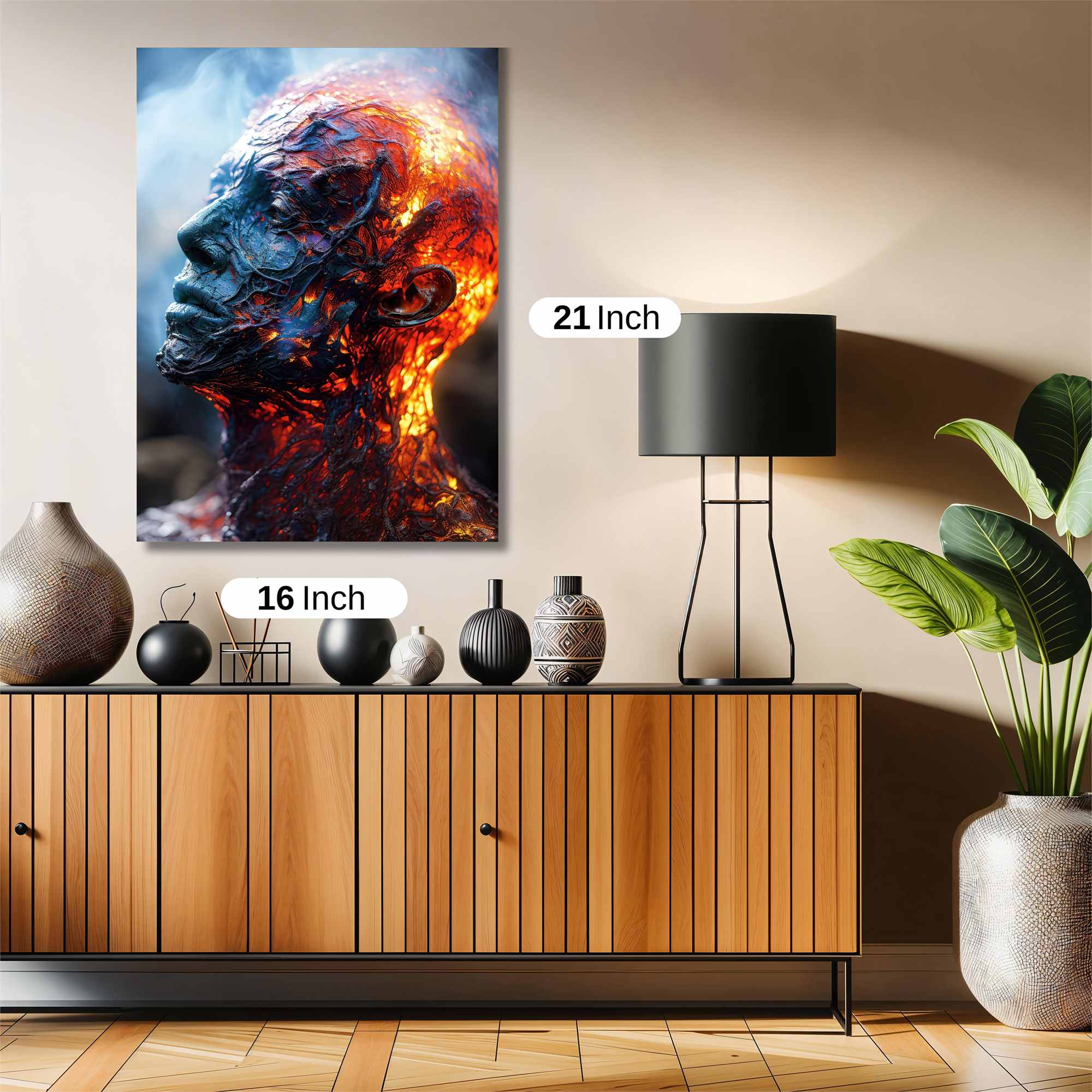 Lava Serenity Safe Wall Magnetic / M