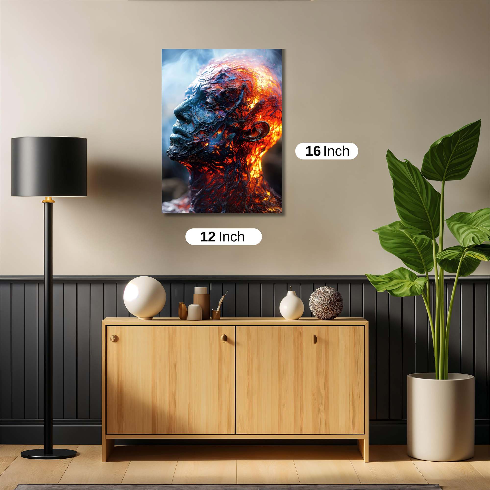 Lava Serenity Safe Wall Magnetic / M